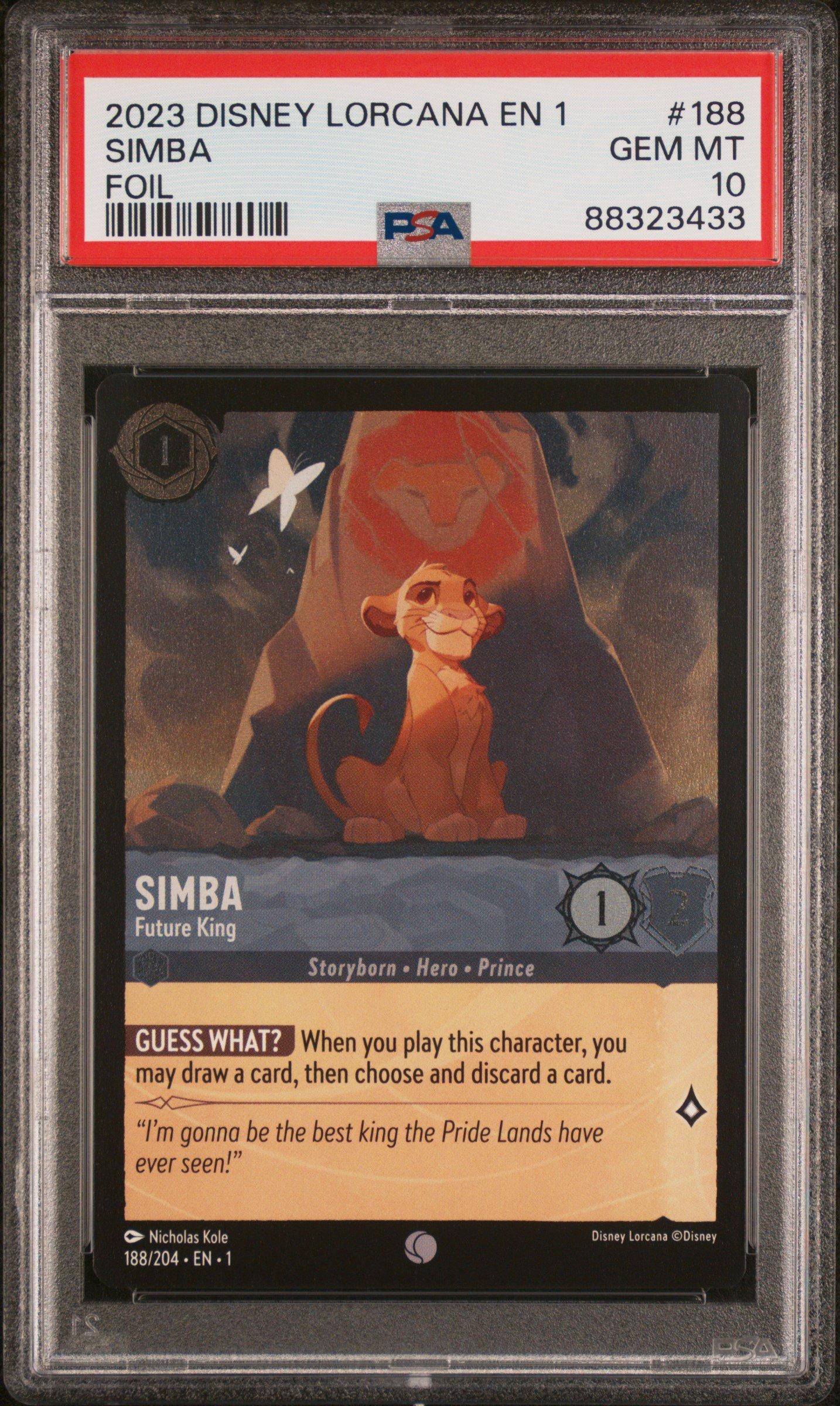 PSA10 初版　lorcana DISCARD エラーカード　希少　ロルカナ Disney Lorcana First Print Discard Card PSA 10 | eBay