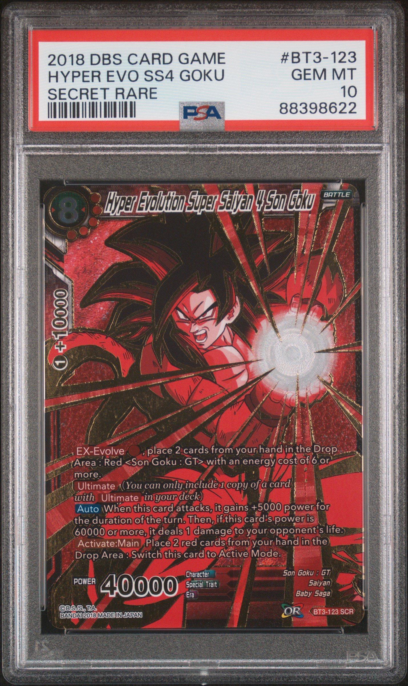 2018 Dragon Ball Super Card Game Series 3 Cross Worlds Bt3-123