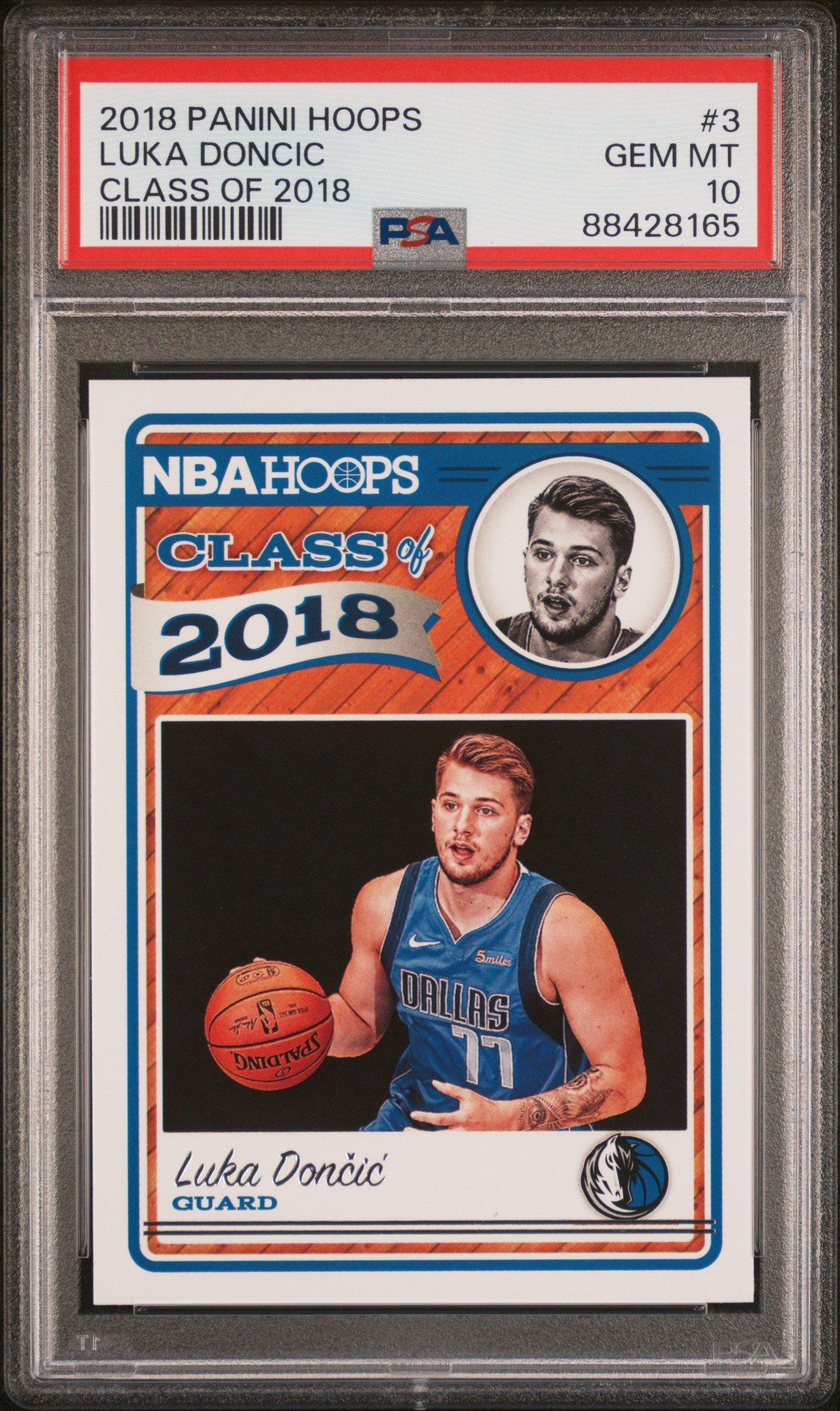luka doncic graded card Luka Doncic 2018 2019 Donruss Orange Laser RARE Rated Rookie Series Mint  Rookie Card #177