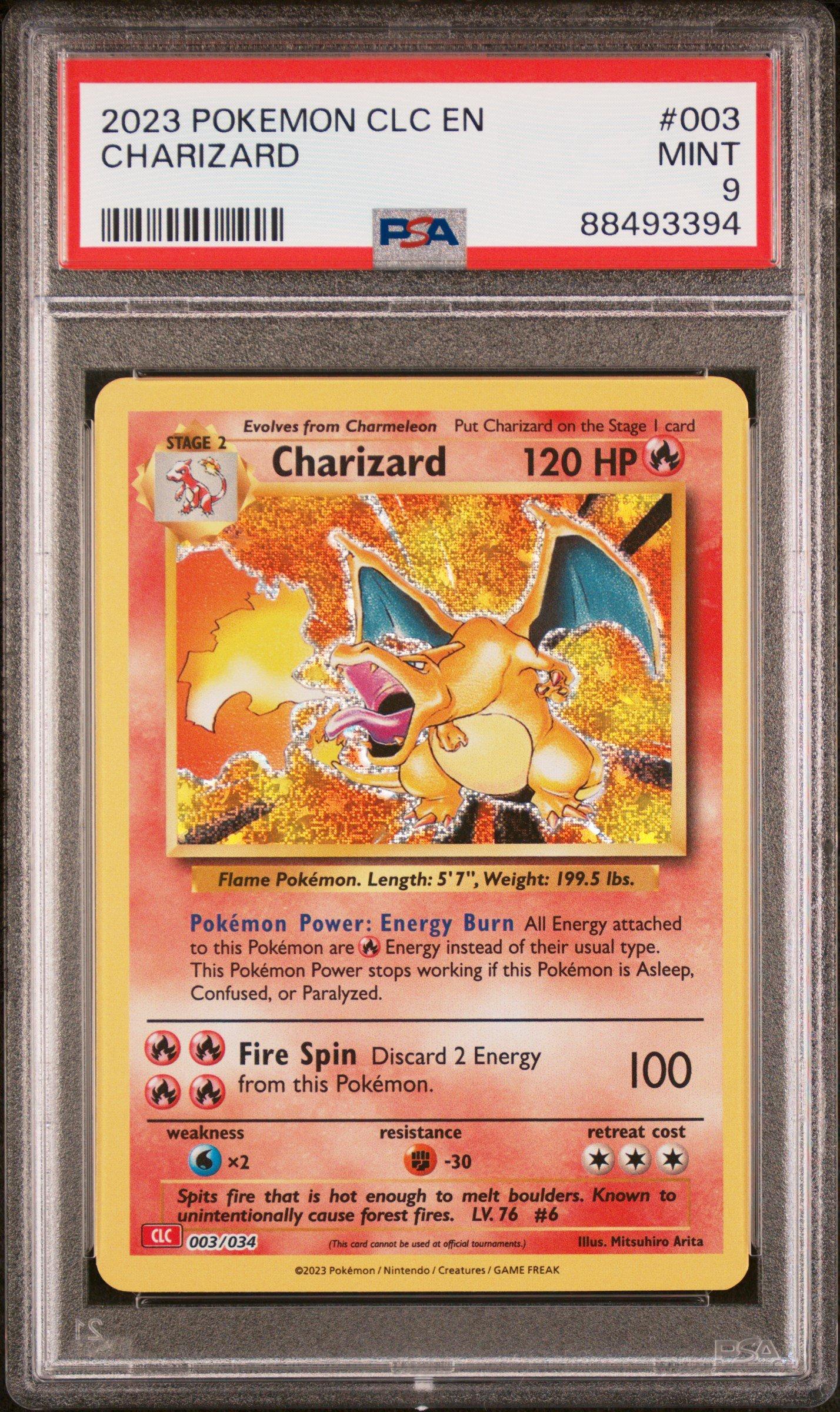 2023 Pokemon Clc-trading Card Game Classic Charizard & Ho-oh Ex