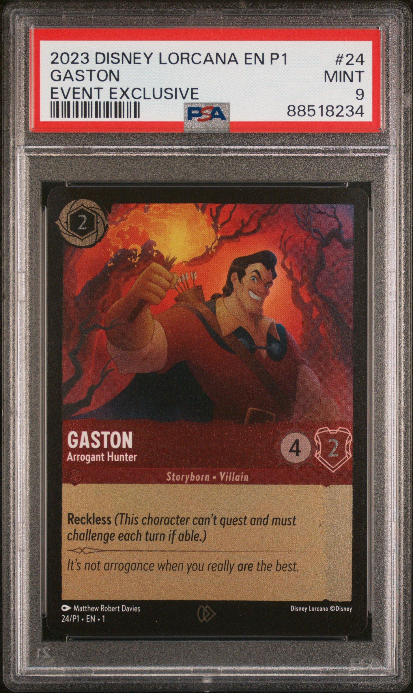 2023 Disney Lorcana En P1-promo 24 Gaston