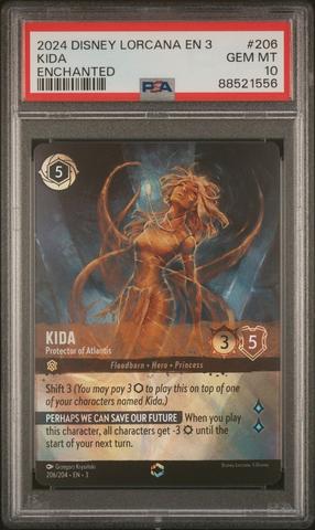 【PSA10】ベル　ロルカナ ディズニー ロルカナ ベル エンチャンテッド PSA10 LORCANA