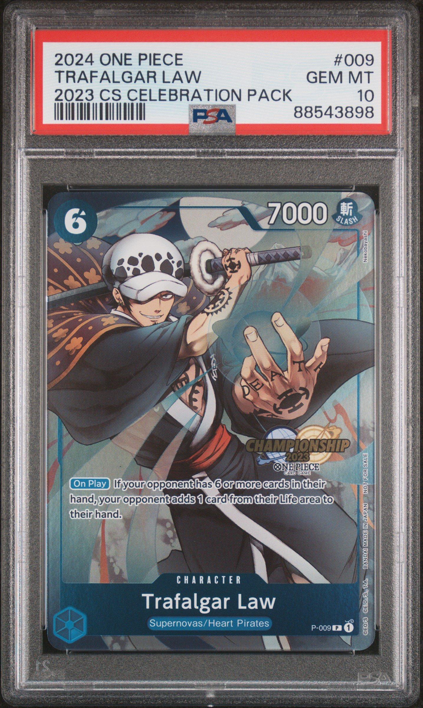2024 One Piece Championship 2023 Celebration Pack 009 Trafalgar