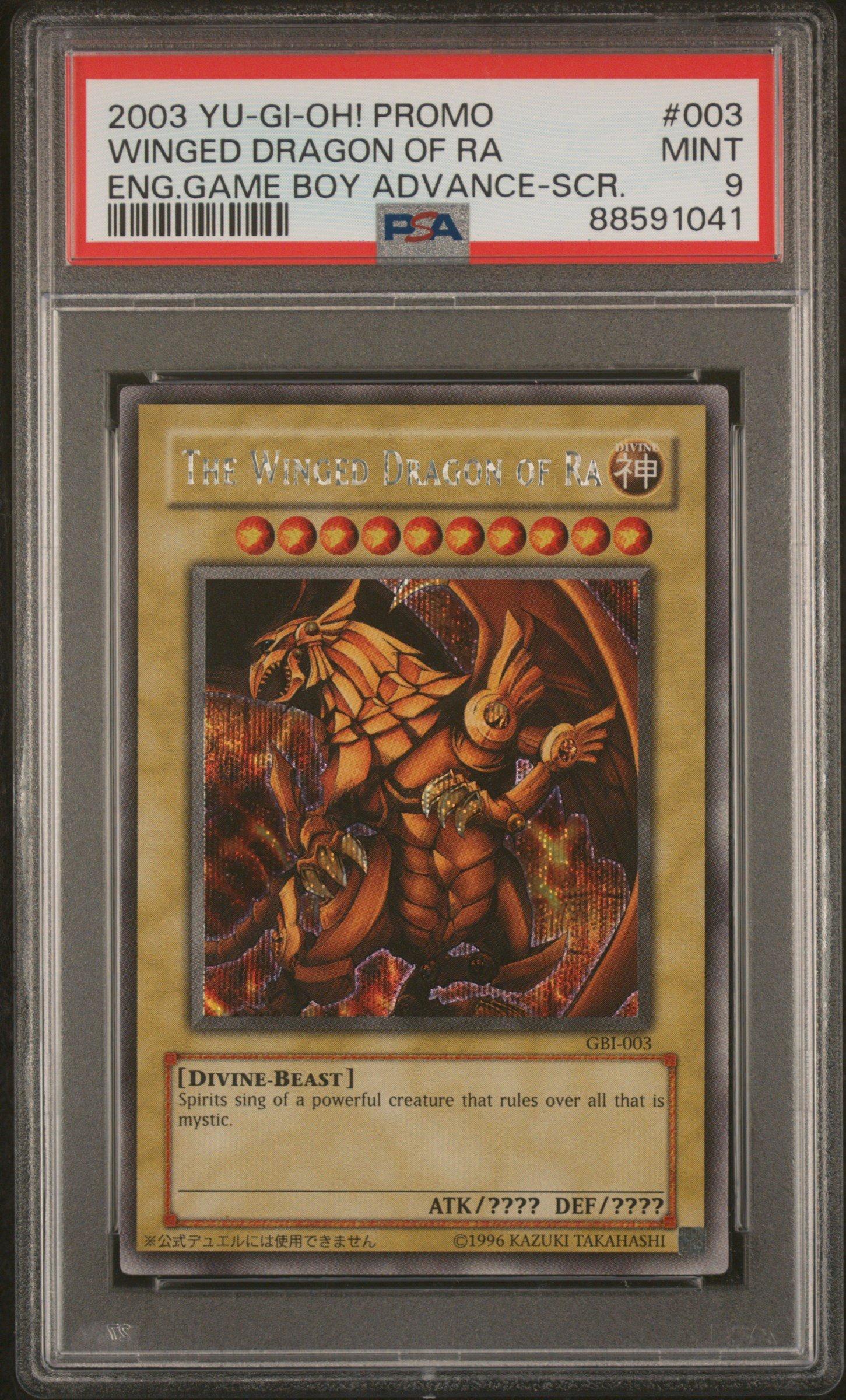 初版 Live Goes On Dragon Ash Tour 2 本 2003 2003 Yu-gi-oh! Promo 003 The Winged Dragon Of Ra English Game Boy