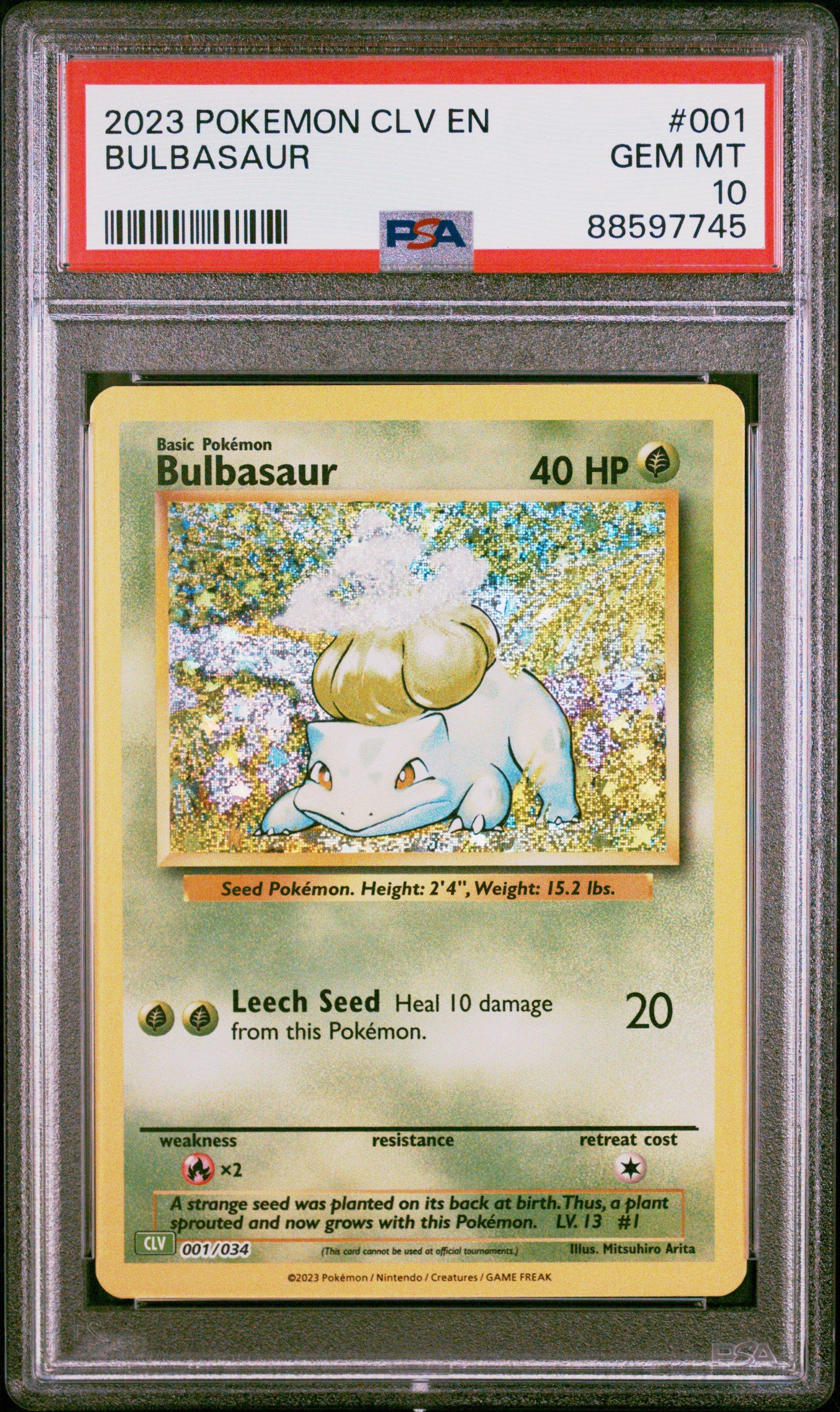 2023 Pokemon Clv-trading Card Game Classic Venusaur & Lugia Ex
