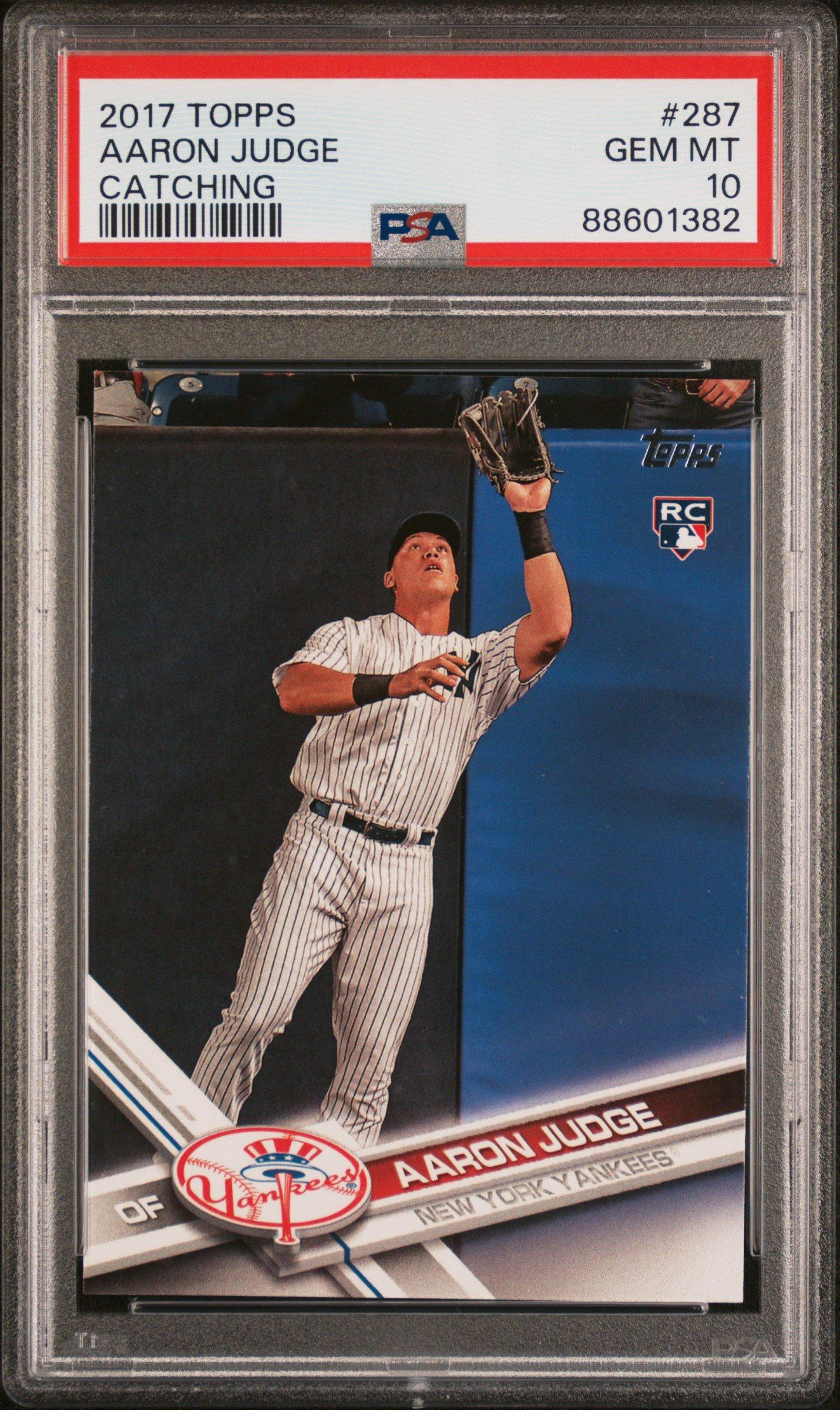 2017 Topps 287 Aaron Judge PSA 10