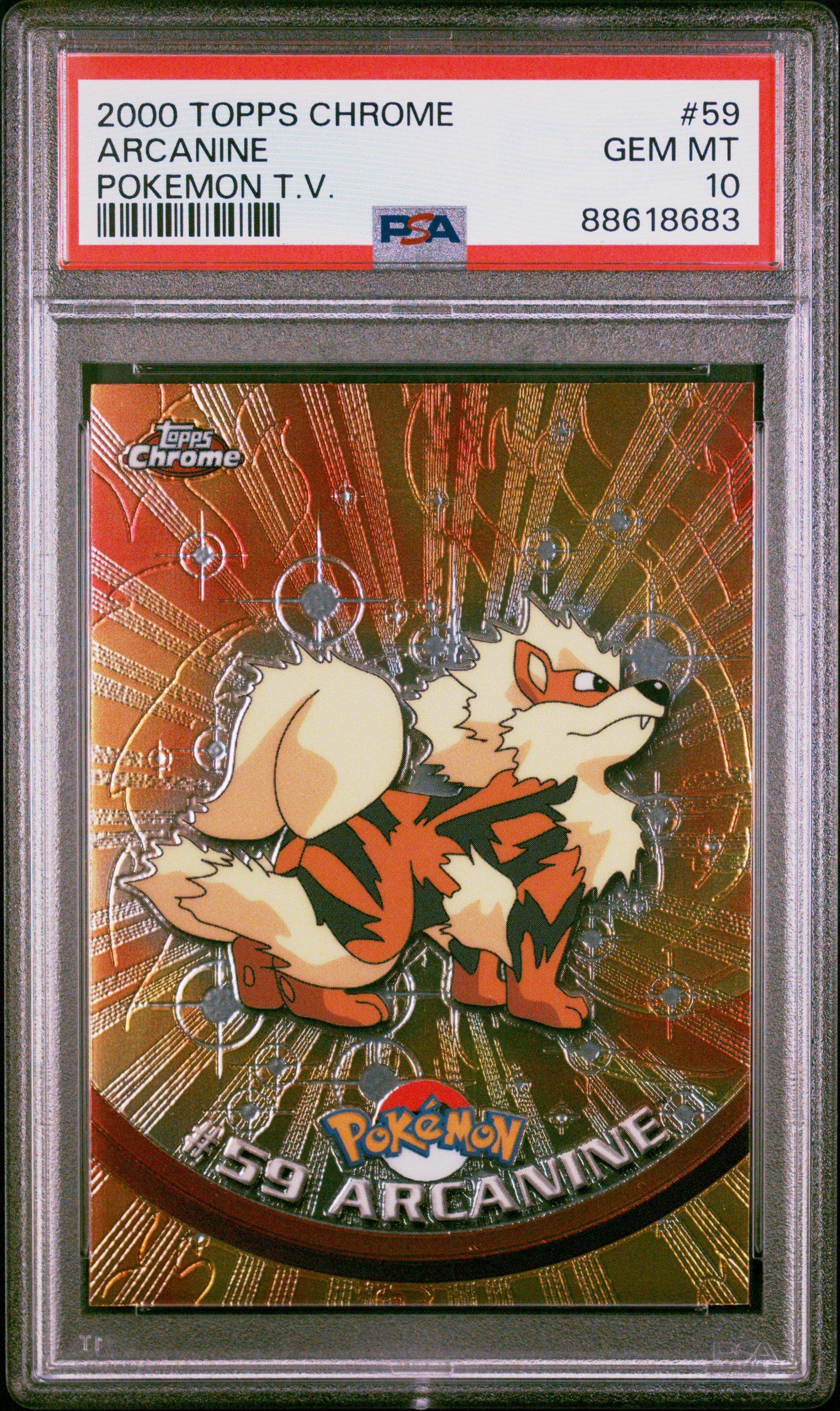 【PSA8】ドククラゲ 英語 topps chrome POKEMON TV PIDGEY POKEMON T.V. 2000 TOPPS CHROME POKEMON T.V. PSA GEM MT 10