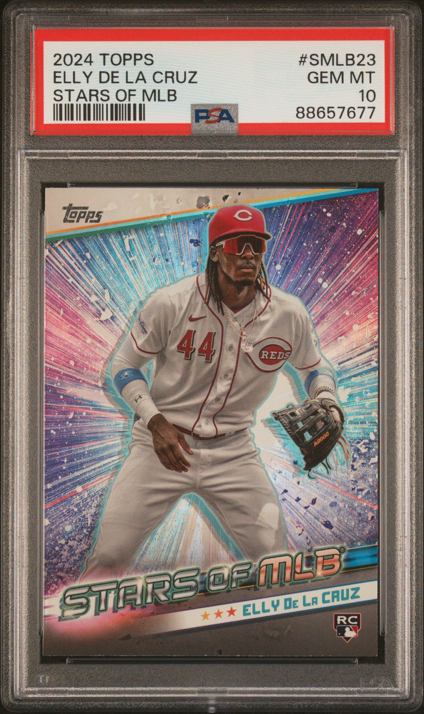 2024 Topps Stars Of Mlb Smlb23 Elly De La Cruz PSA