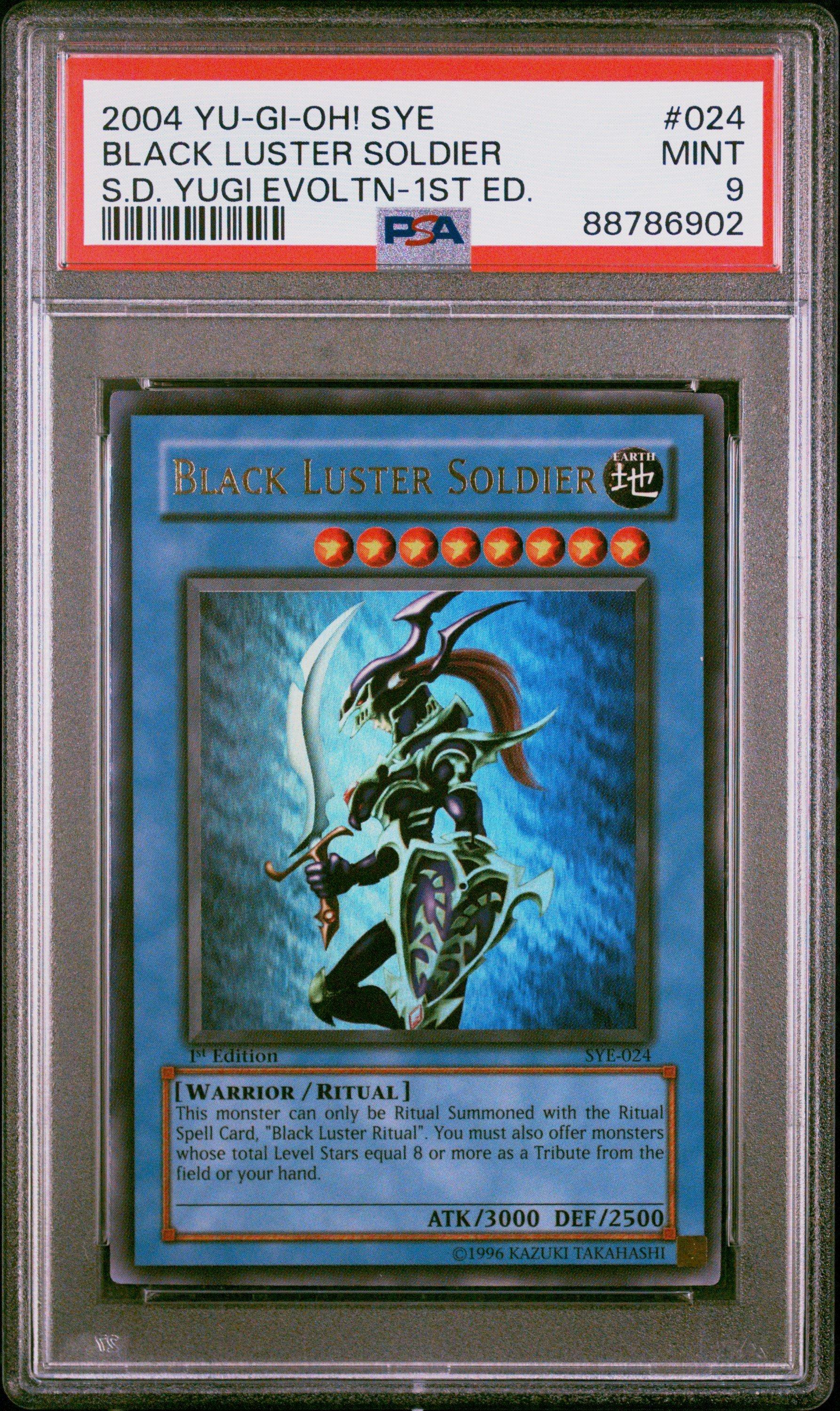 2004 Sye Yu-gi-oh! Starter Deck Yugi Evolution 024 Black Luster