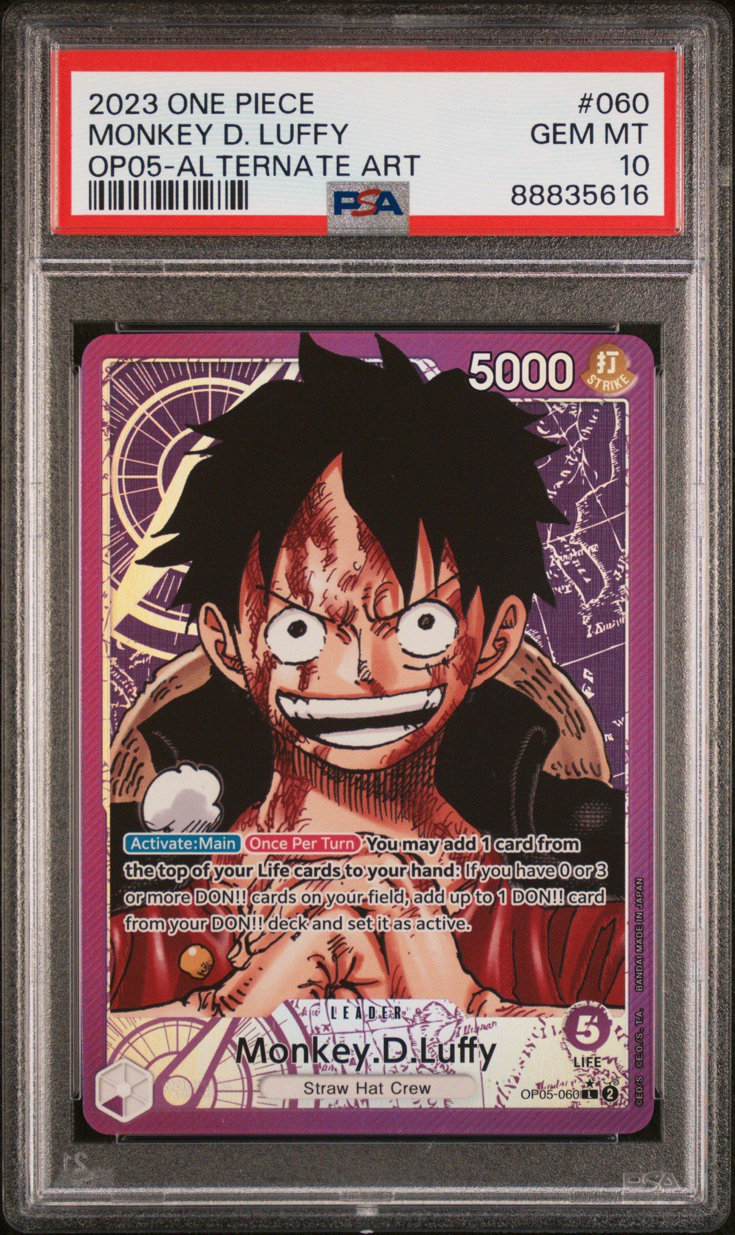 2023 One Piece Op05-awakening Of The New Era 060 Monkey D. Luffy