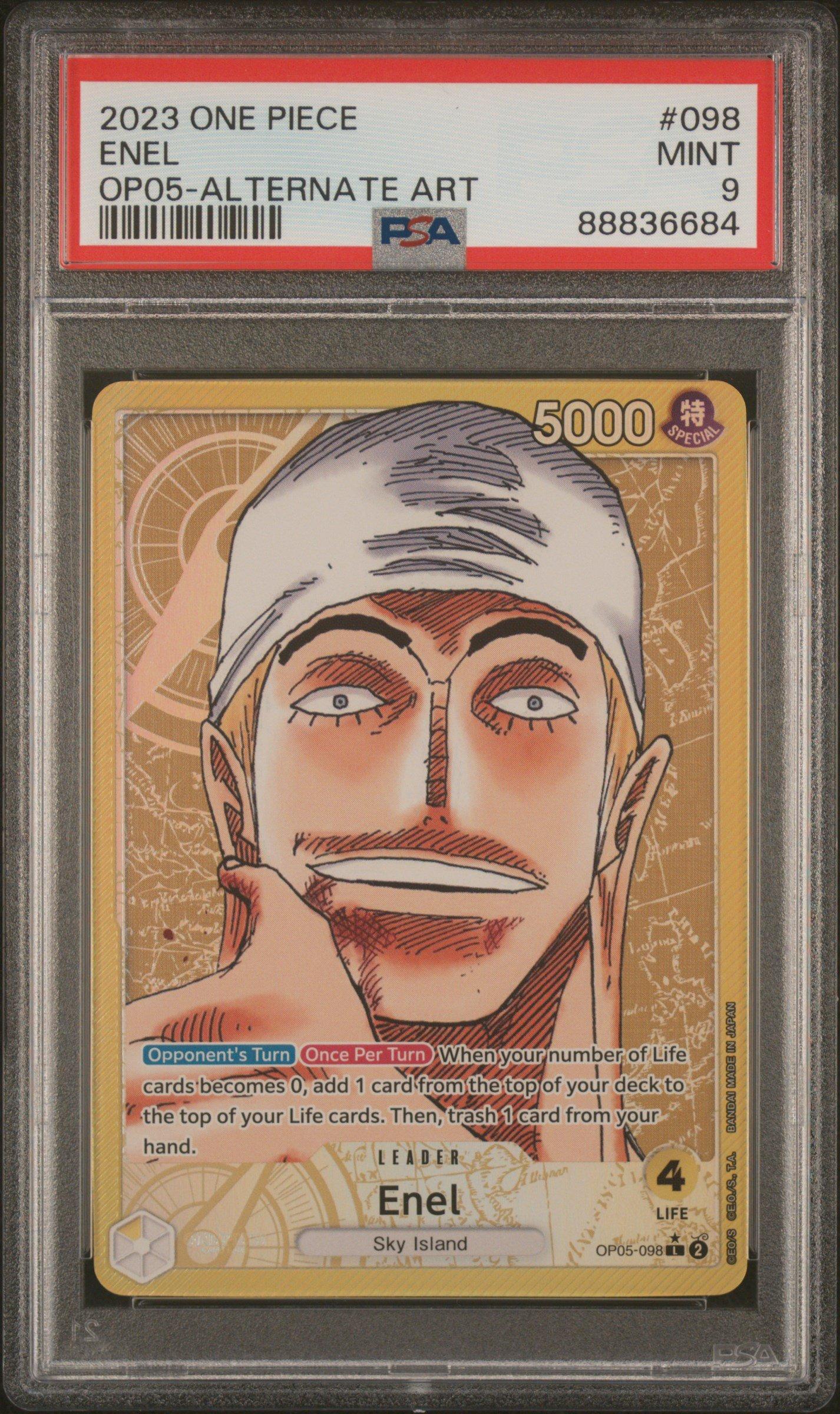 2023 One Piece Awakening Of The New Era 098 Enel PSA