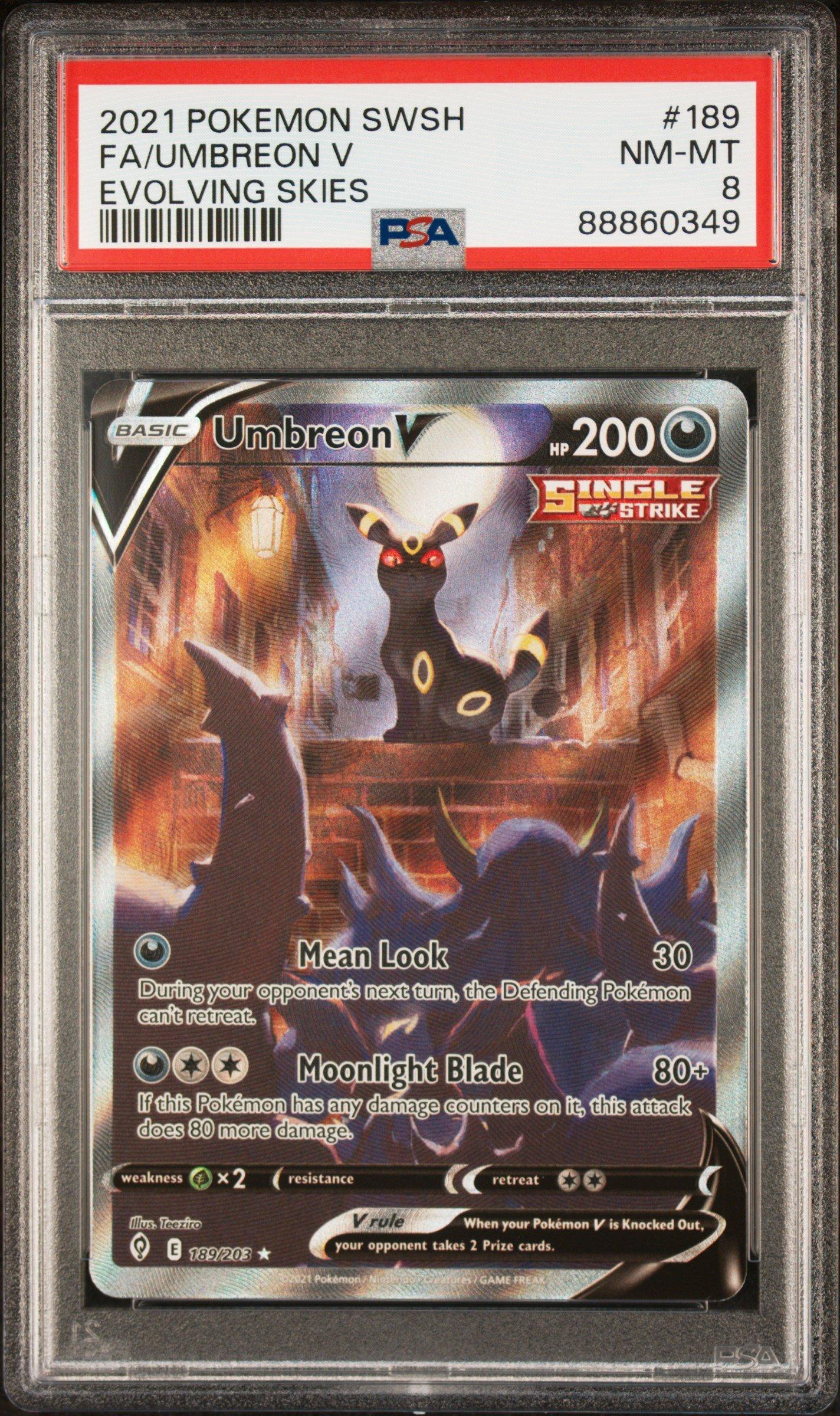 Card Umbreon V SR Pokémon S6a 084/069 - Meccha Japan