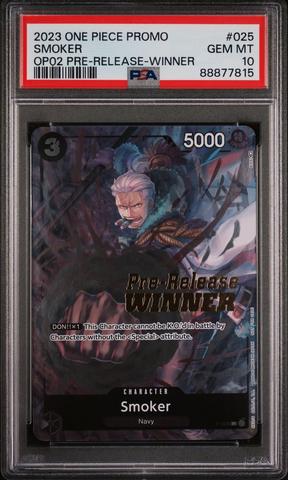 PSA 10 Roronoa Zoro OP01-025 Flagship Battle Limited Promo