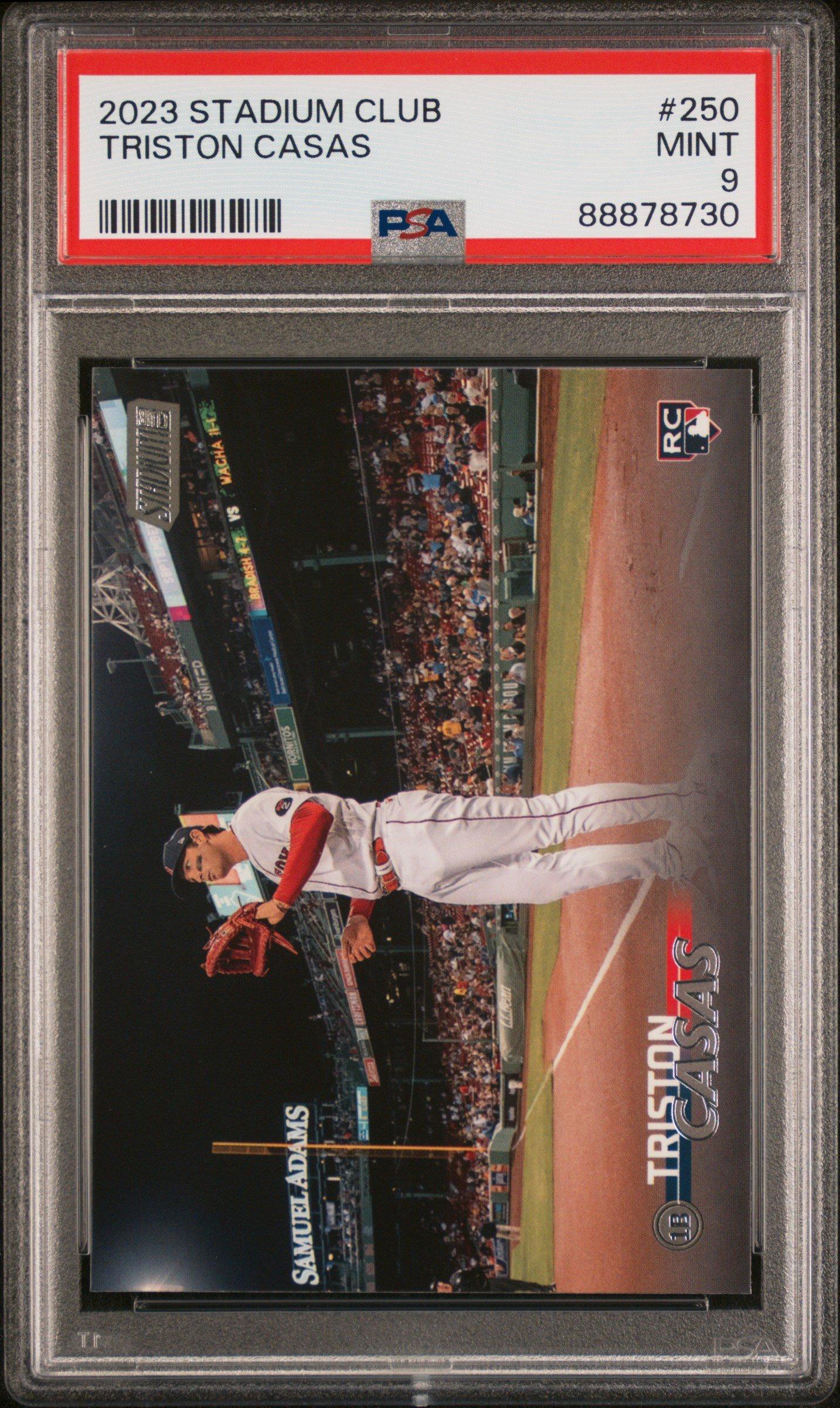 2023 Topps Stadium Club 250 Triston Casas PSA 9