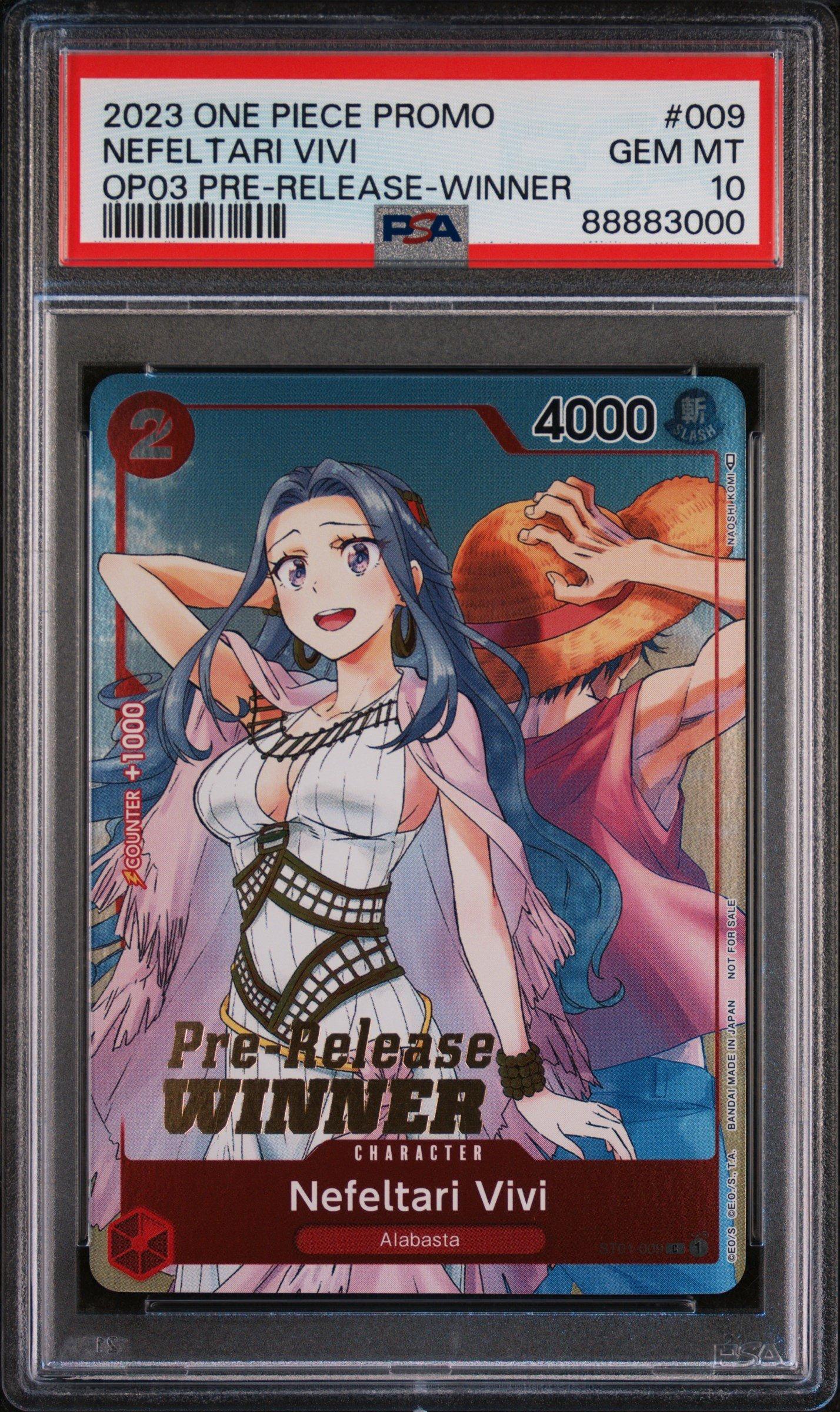 ネフェルタリ・ビビ Pre-Release WINNER PSA10 PSA 10 Nefeltari Vivi