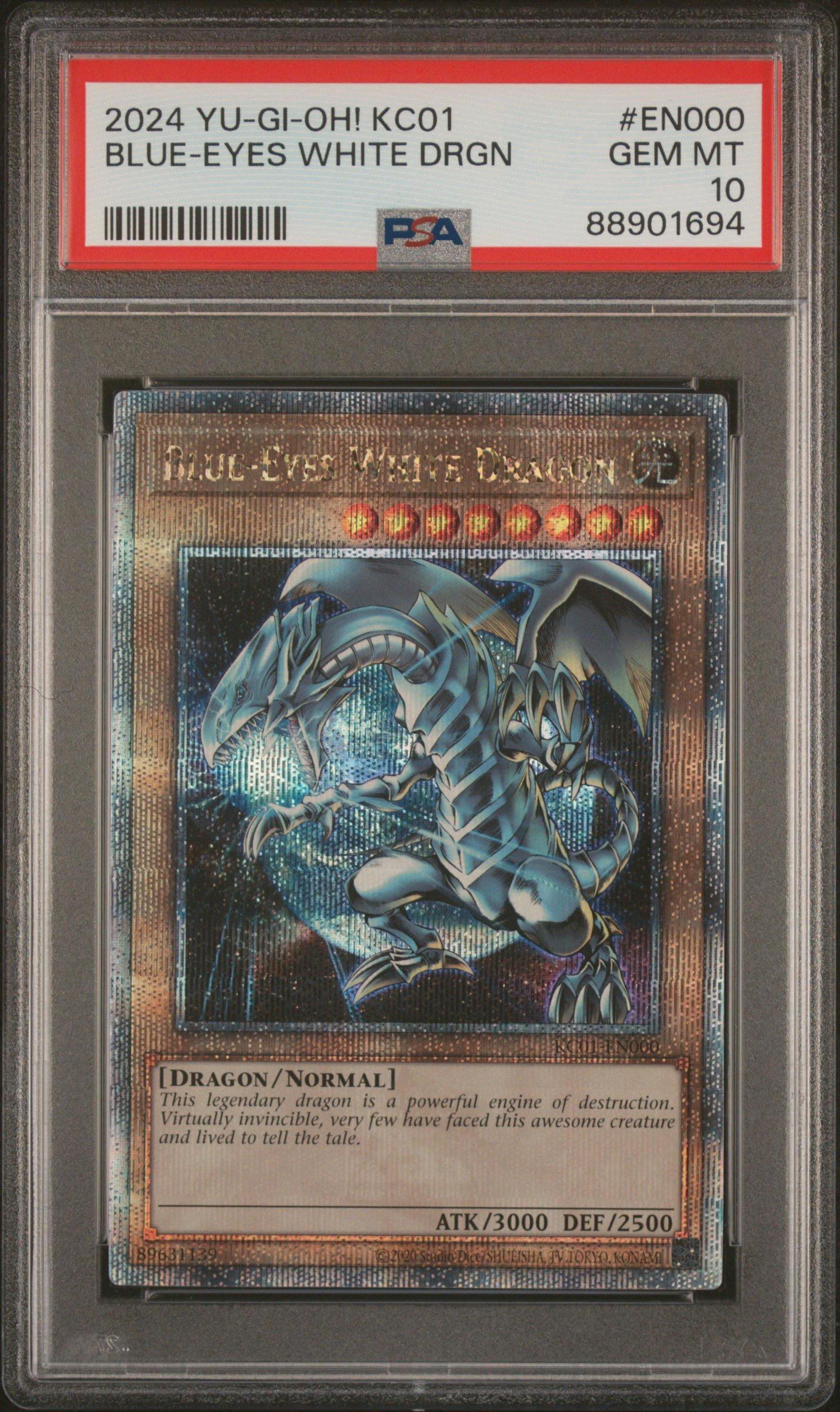 2024 Yu-gi-oh! Kc01-25th Anniversary Ultimate Kaiba Set En000 Blue