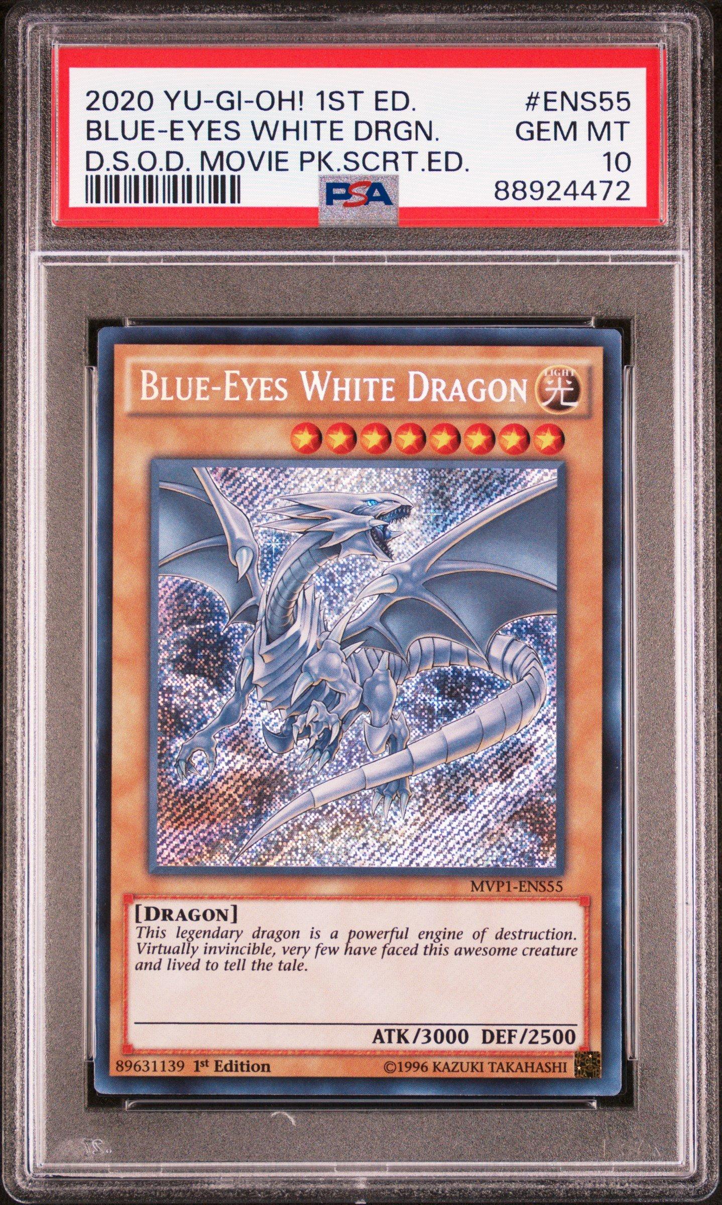 Blue-Eyes White Dragon MVP1-ENS55 Yu-Gi-Oh! Card