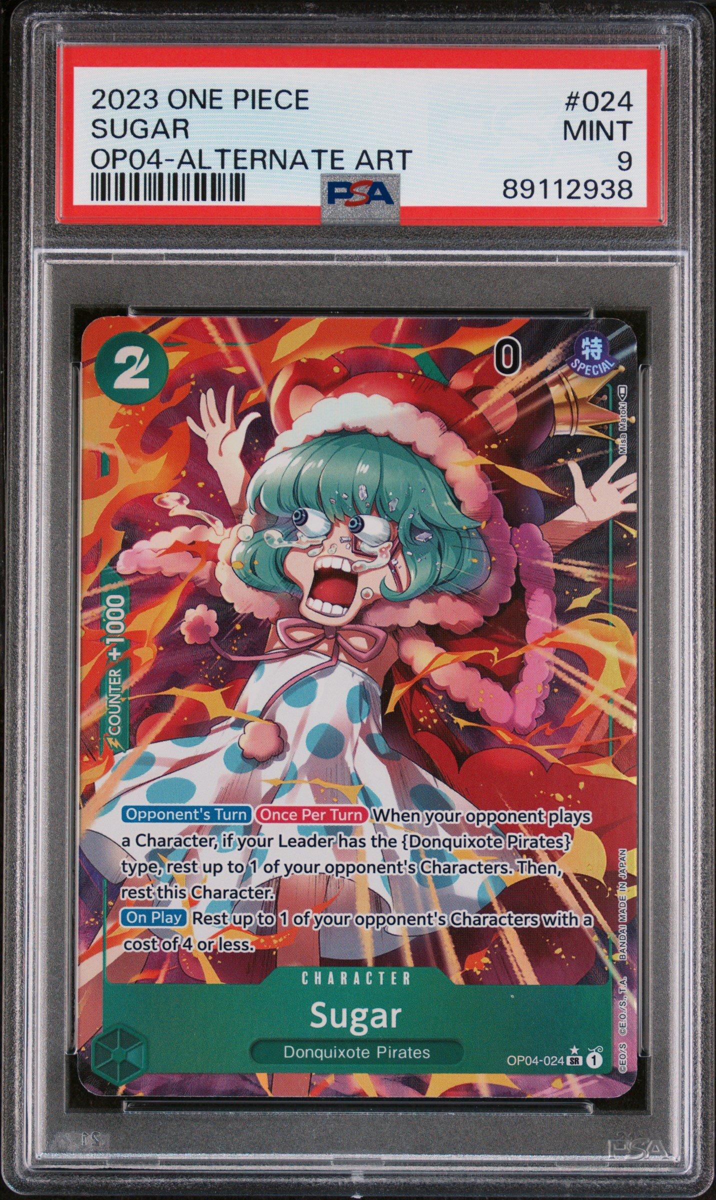 2023 One Piece Op04-kingdoms Of Intrigue 024 Sugar Alternate Art