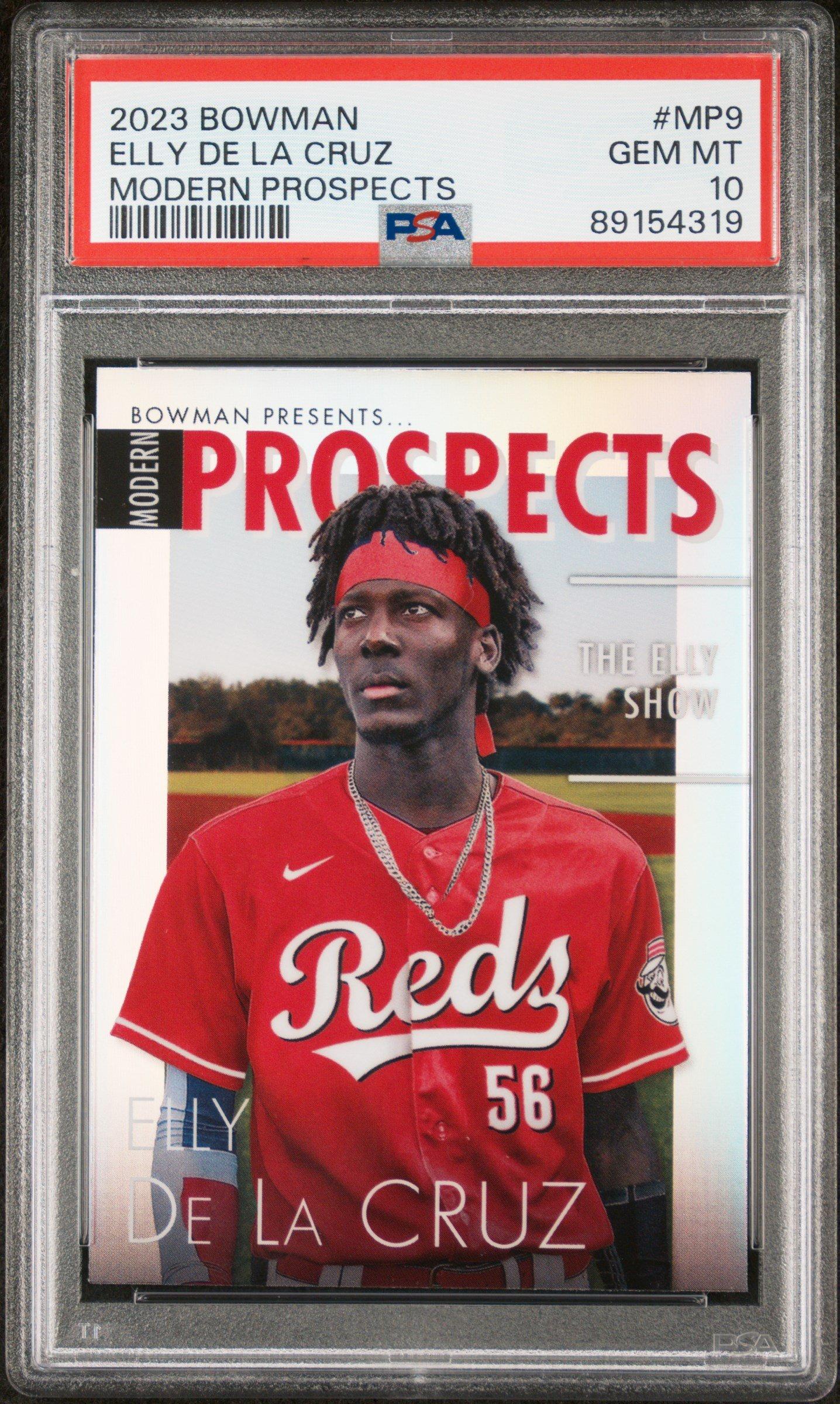 2023 Bowman Modern Prospects Mp9 Elly De La Cruz PSA 10 Graded