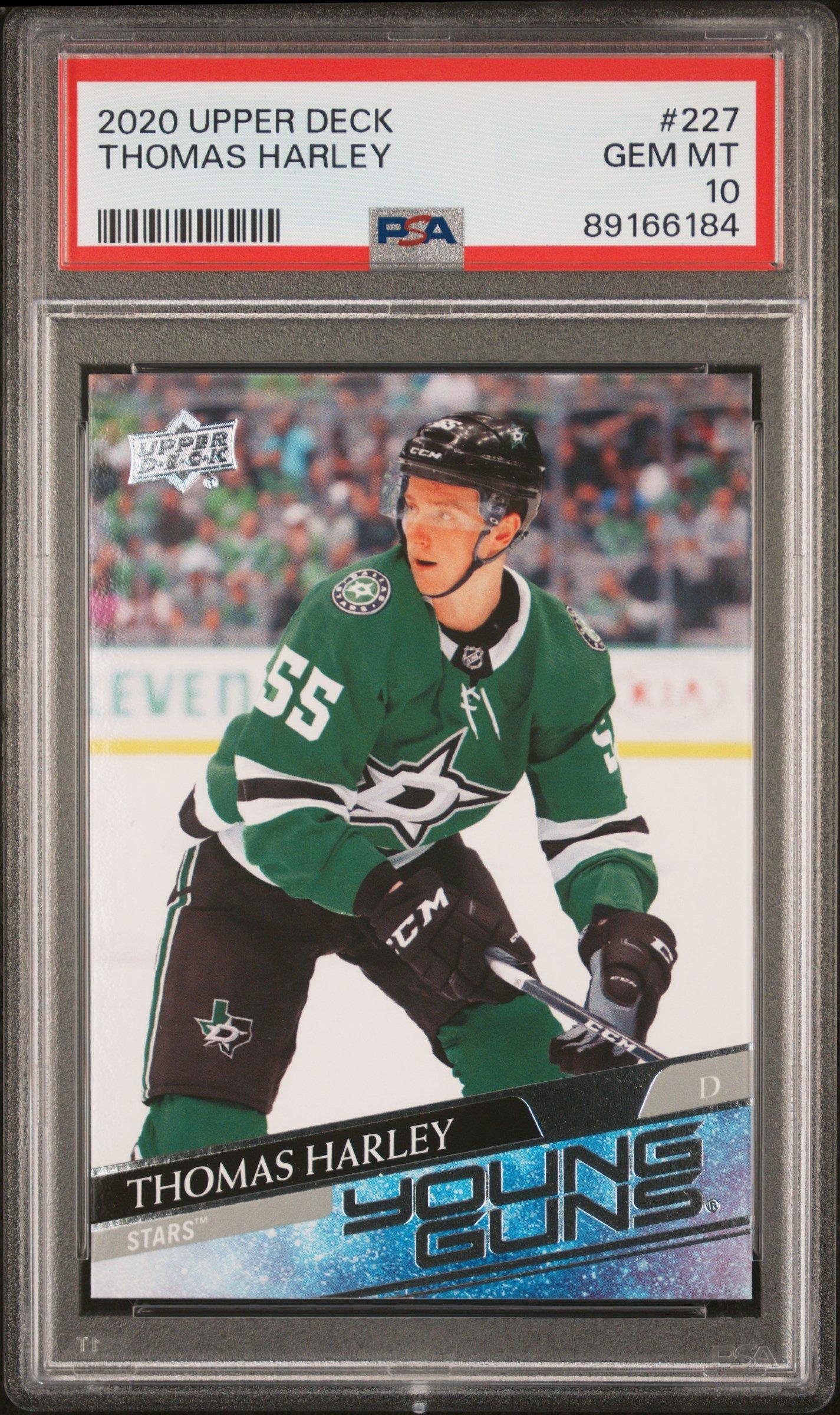 2020 Upper Deck 227 Thomas Harley PSA 10