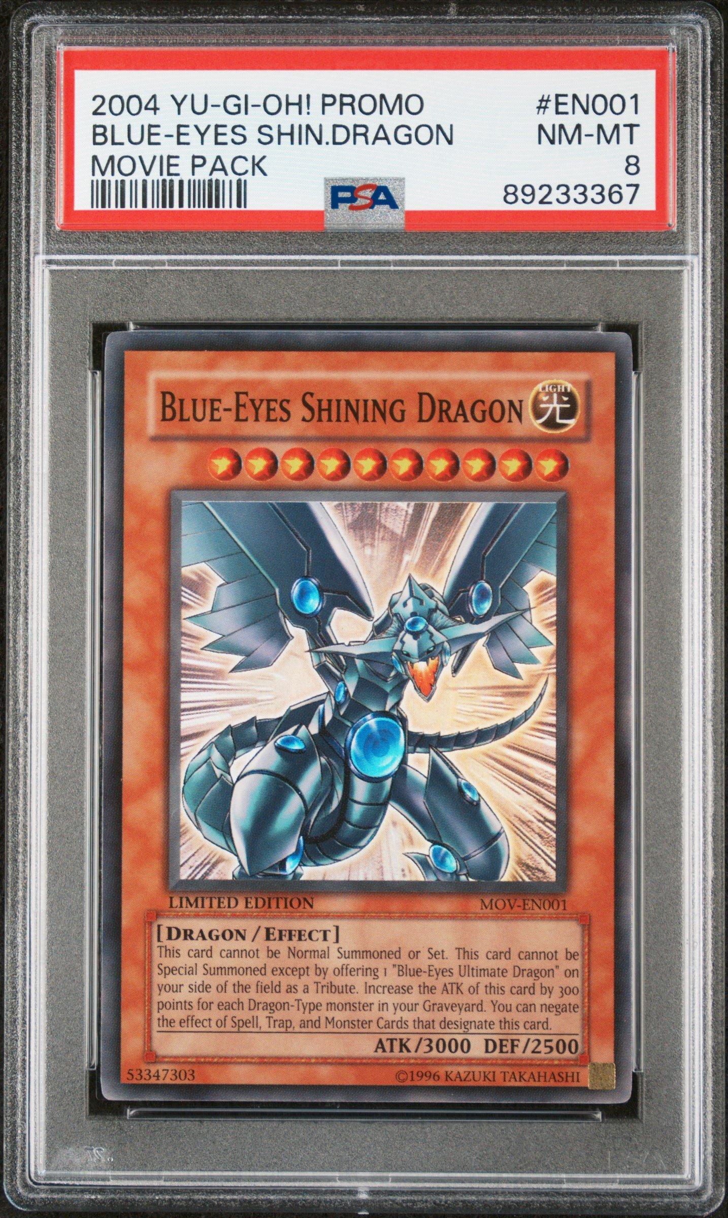 2004 Yu-gi-oh! Promo En001 Blue PSA