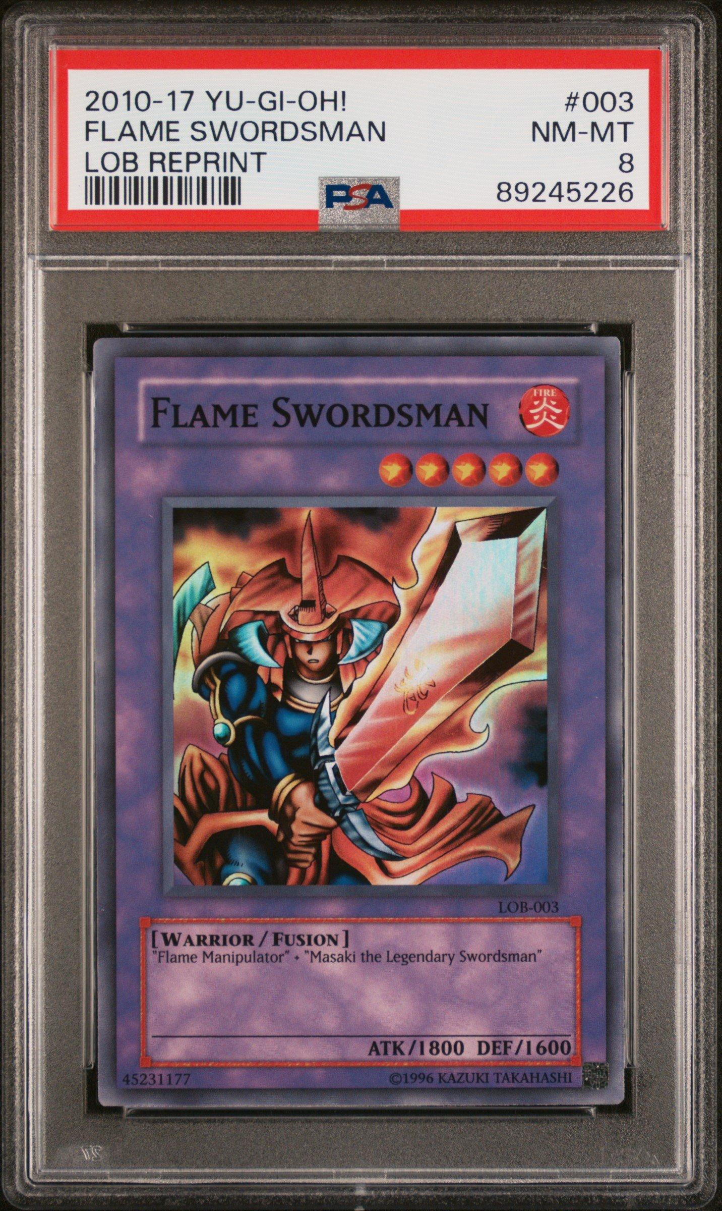 2010-2017 Yu-gi-oh! Legend Of Blue Eyes White Dragon Reprint 003 Flame ...