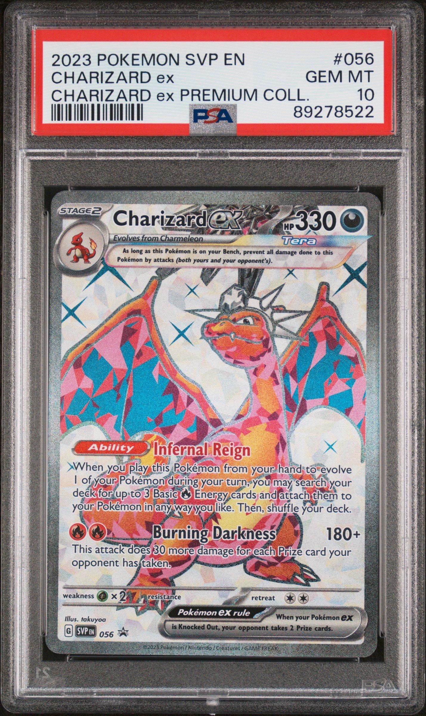 2023 Pokemon Svp En-sv Black Star Promo 056 Charizard Ex Charizard
