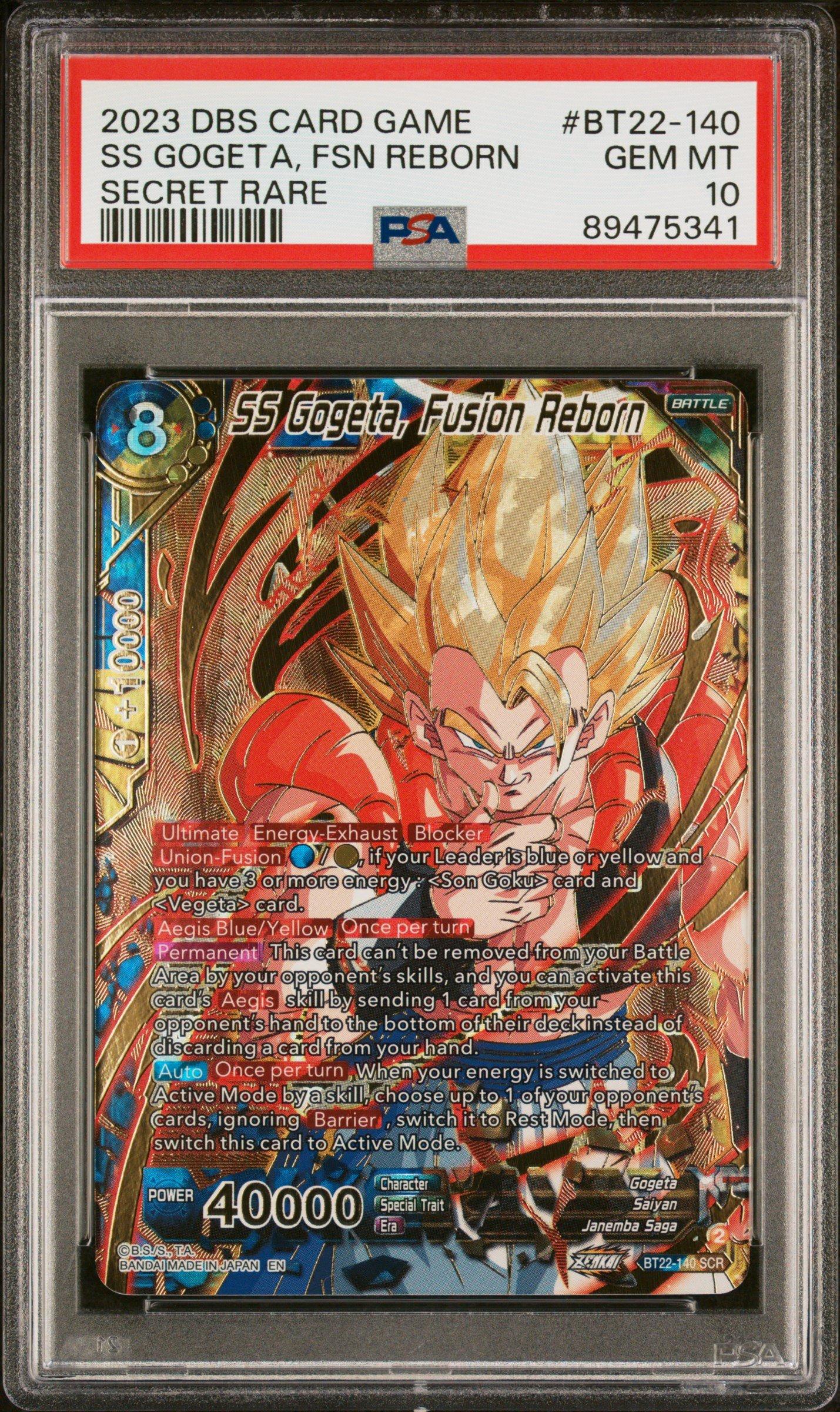 ドラゴンボールフュージョンワールド　ドラゴンボール海外カード　BT22-140 2023 Dragon Ball Super Card Game Series 22 Critical Blow Bt22-140