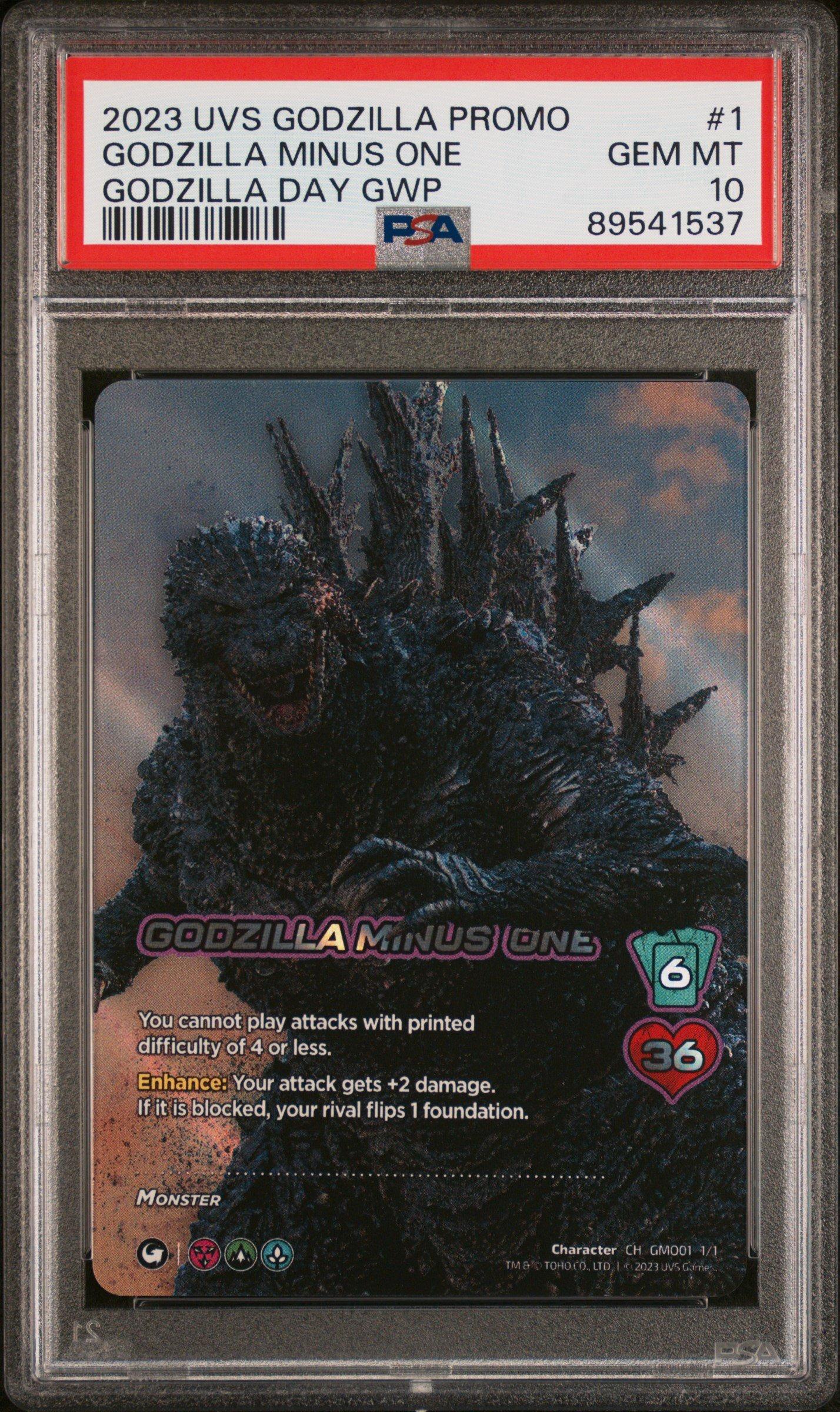 2023 Universus Godzilla Promos 1 Godzilla Minus One Tcgplayer