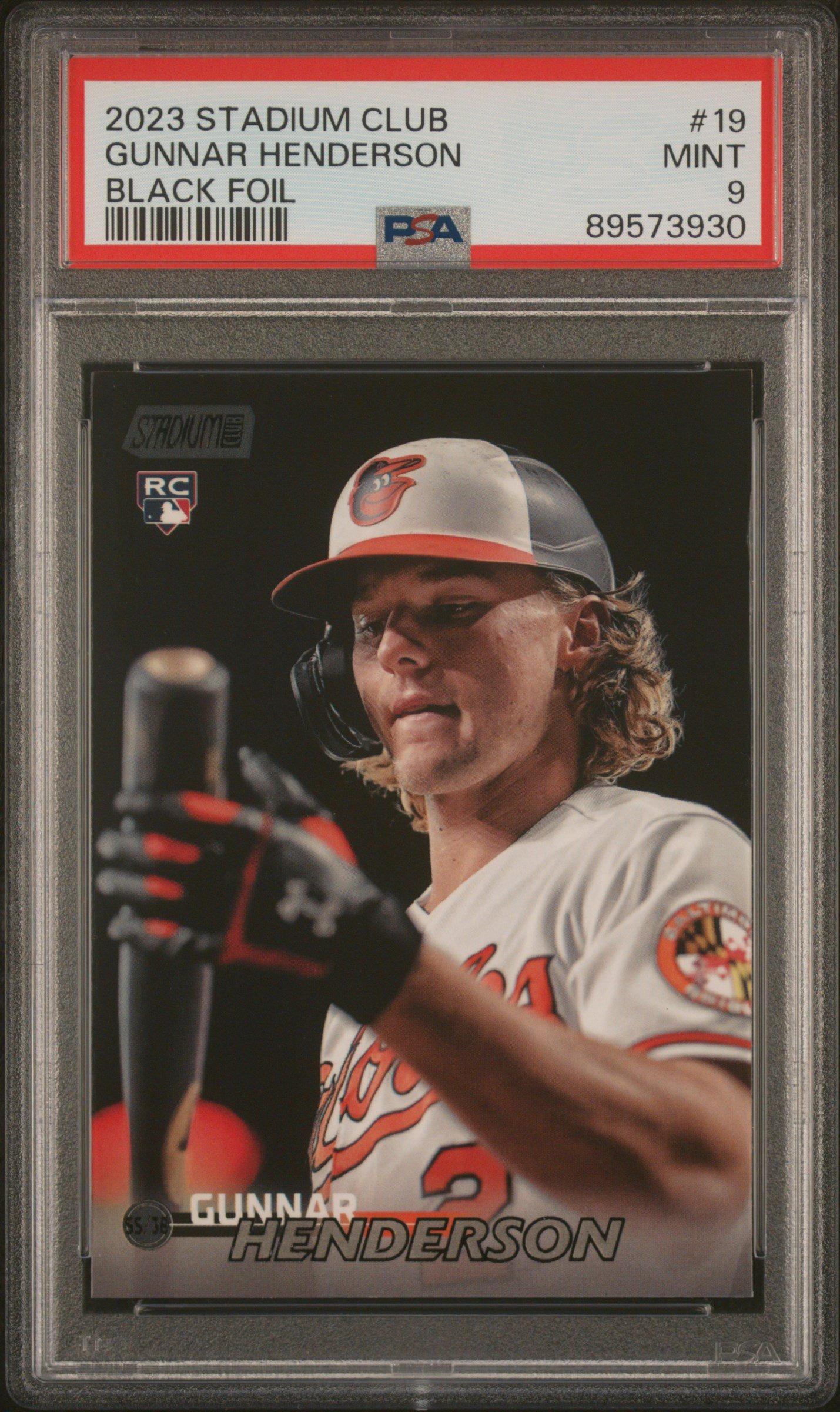 2023 Topps Stadium Club 19 Gunnar Henderson PSA 9
