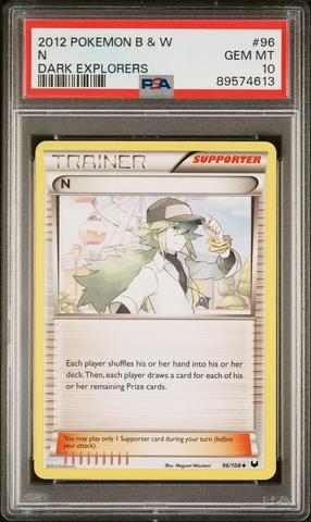 2012 Pokemon Black & White Dark Explorers 96 N PSA 10 | GameStop