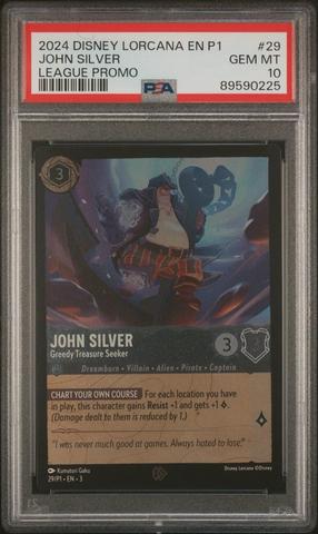 PSA GEM MT 10 - Disney Lorcana Mickey Artful Rogue 210/204
