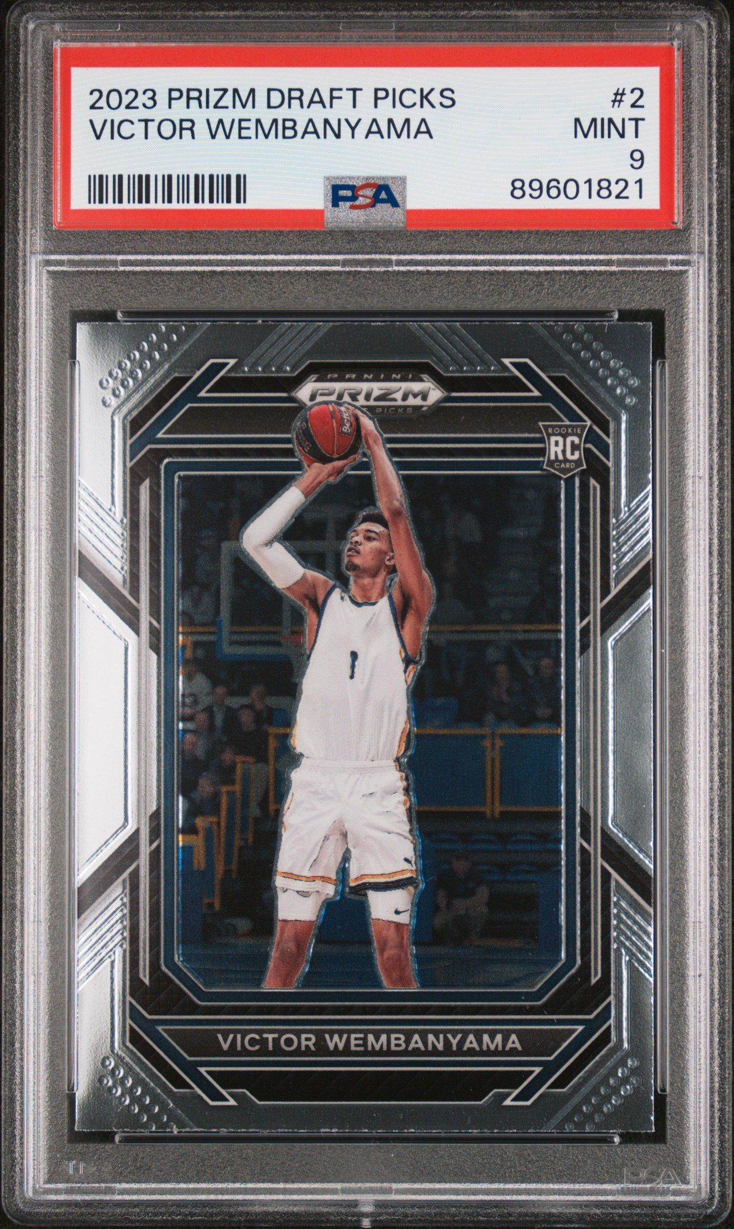 victor wembanyama graded cards Basketball Rookie Card Draft Night #D1 as they happen! 2023 Panini Prizm Draft Picks