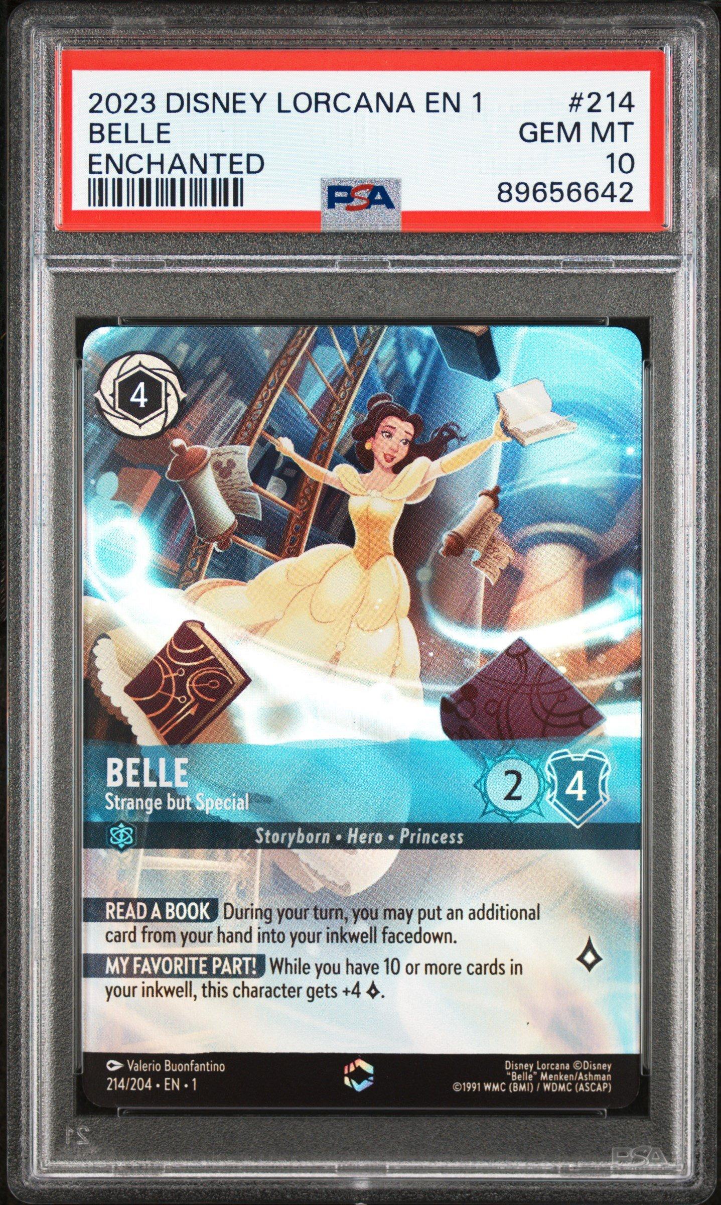 2023 Disney Lorcana En 1-the First Chapter 214 Belle - Strange But