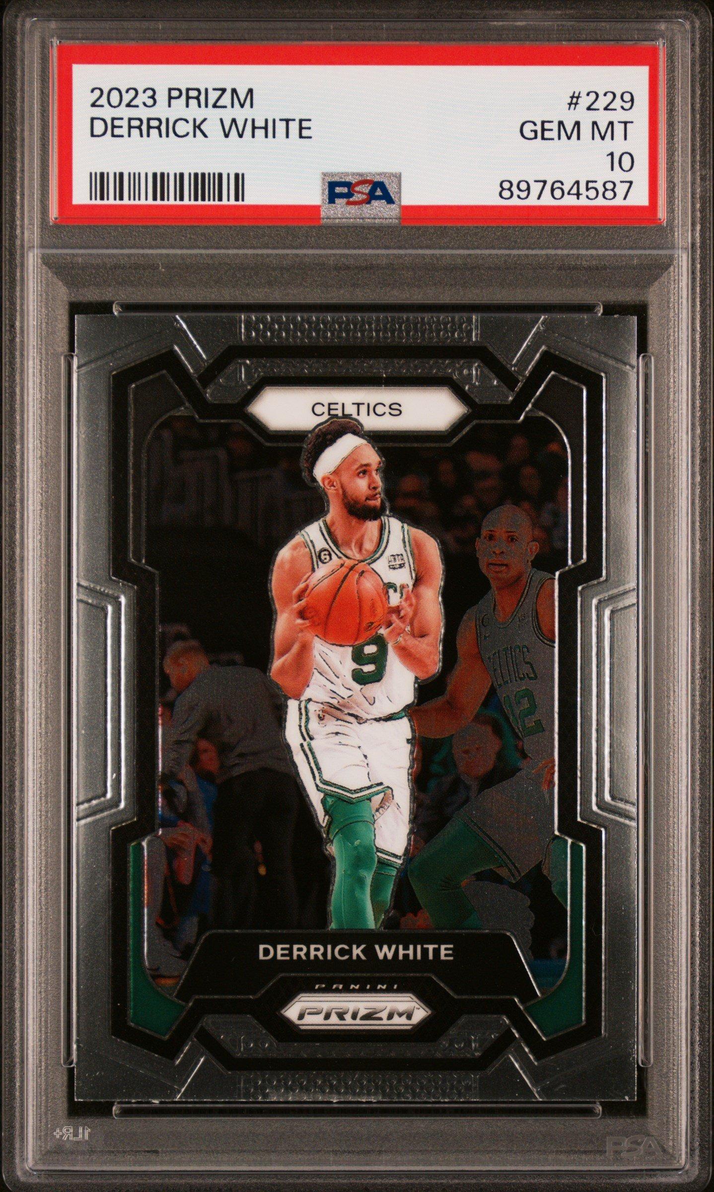 2023 Panini Prizm 229 Derrick White PSA 10