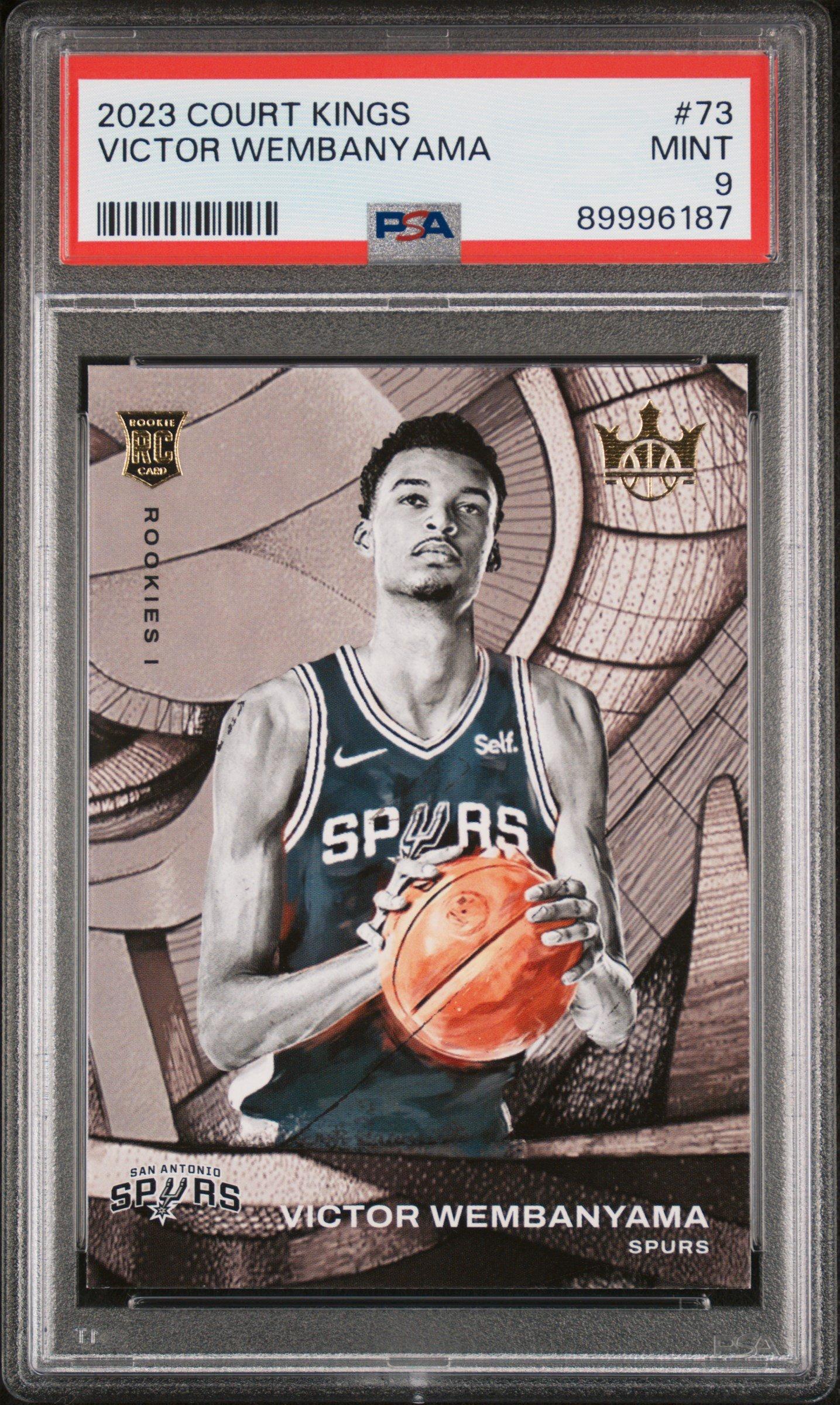 PANINI COURT KINGS VICTOR OLADIPOジャージ3色 2023 Panini Court Kings 73 Victor Wembanyama PSA 9 Graded Card