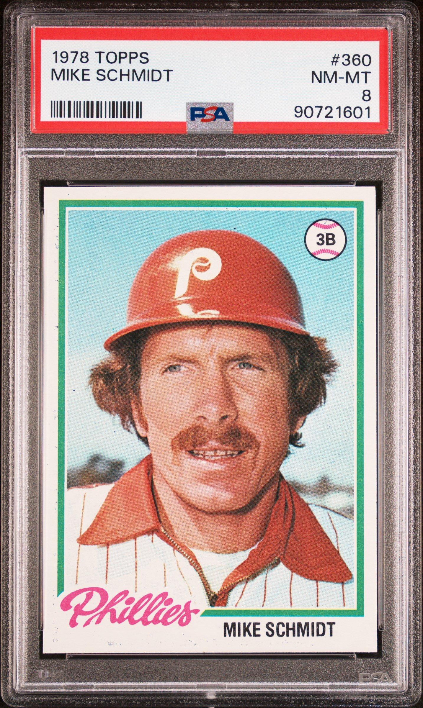 1978 Topps 360 Mike Schmidt PSA 8