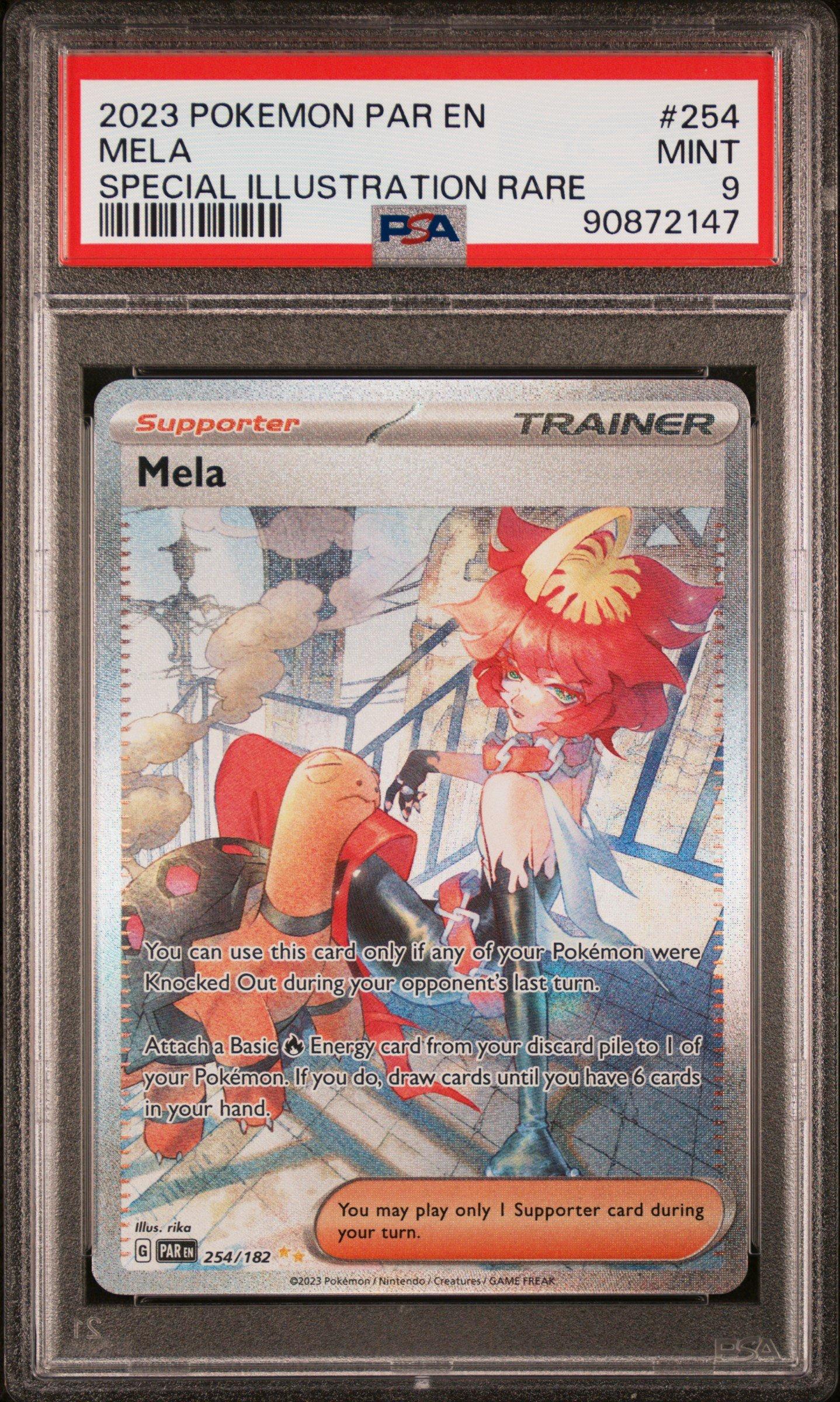 2023 Pokemon Par En-paradox Rift 254 Mela PSA 9