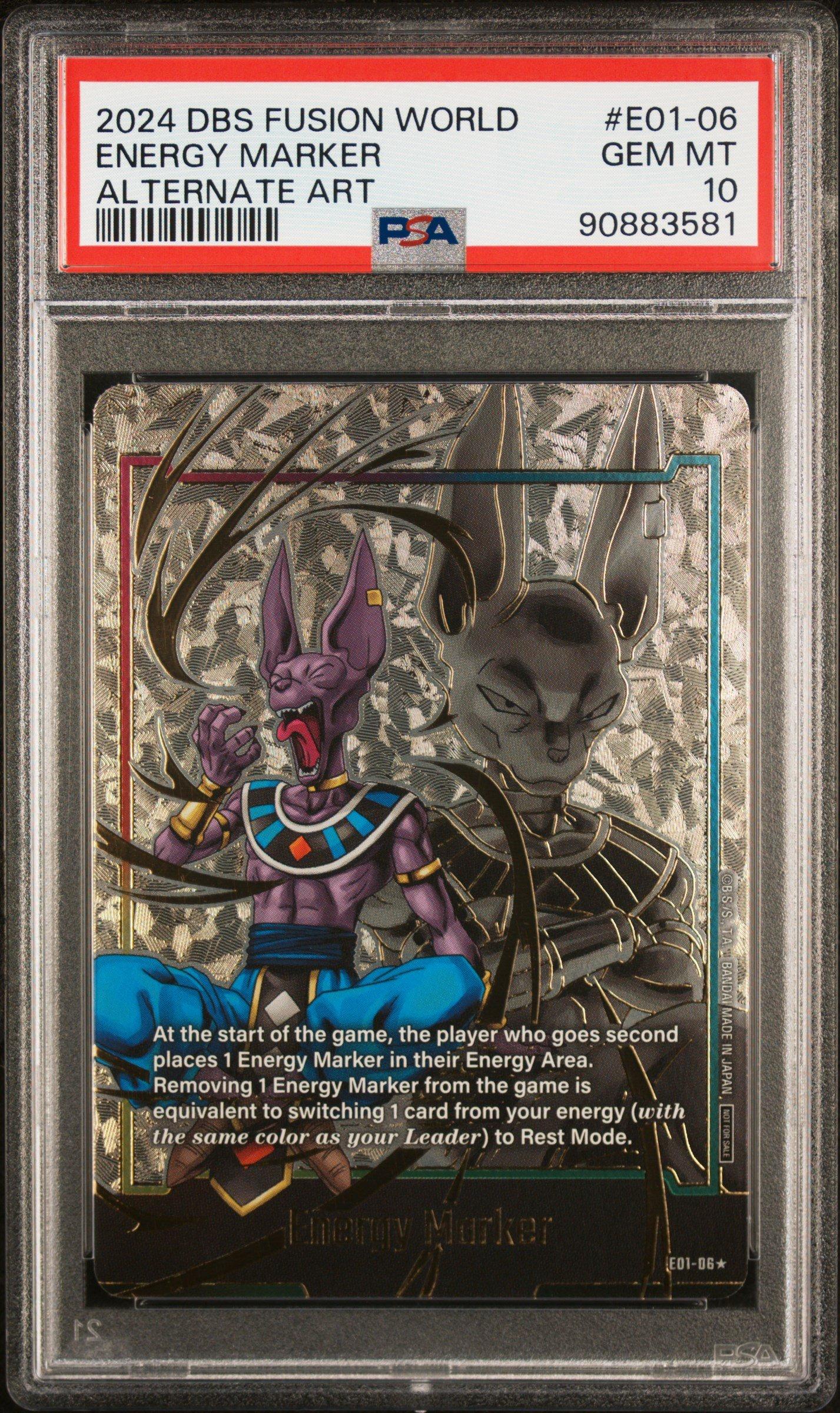 2024 Dragon Ball Super Card Game Fusion World Energy Marker Pack