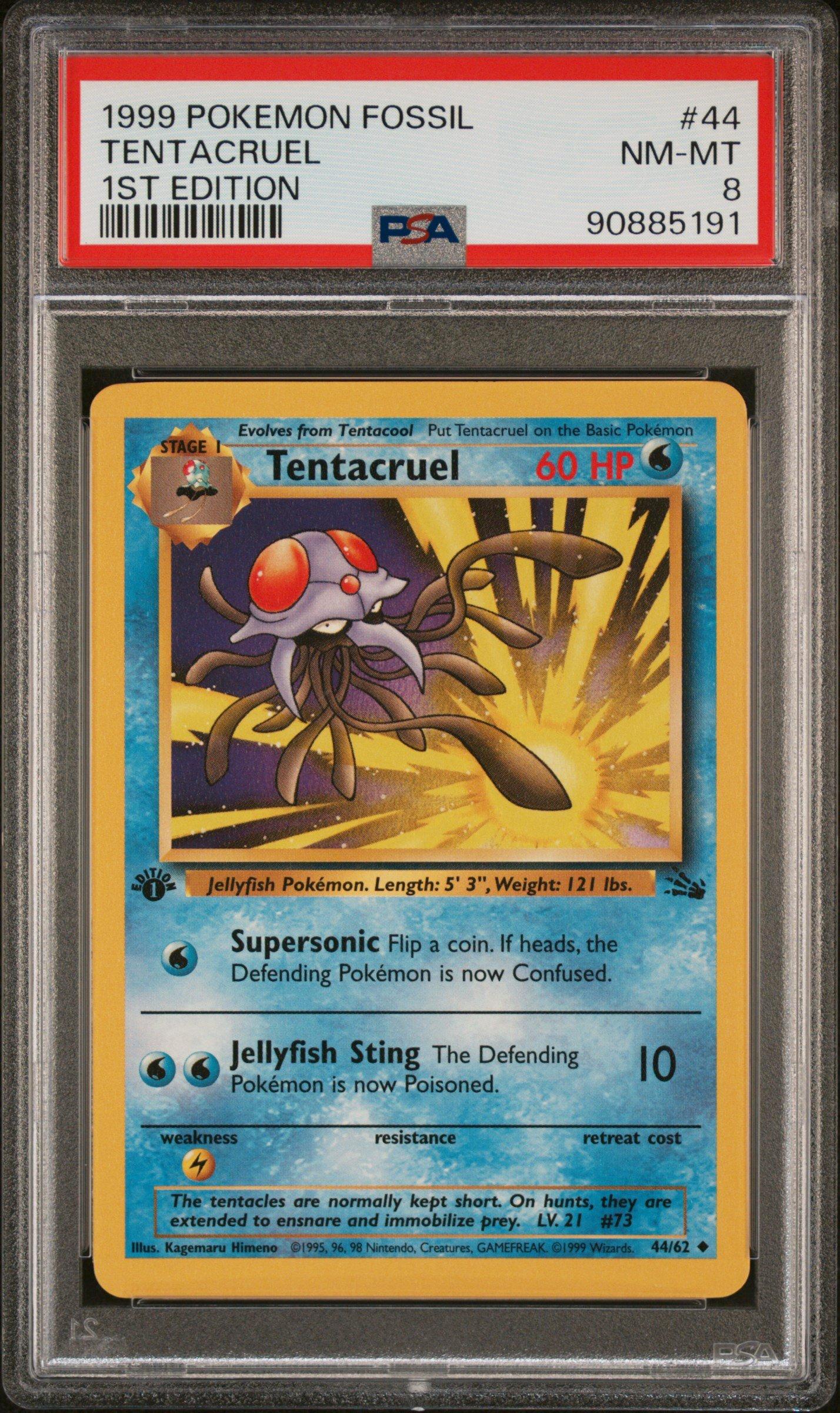 pokemon tentacruel card Pokemon - Tentacruel - 027/203 - Uncommon Reverse Holo main image 1