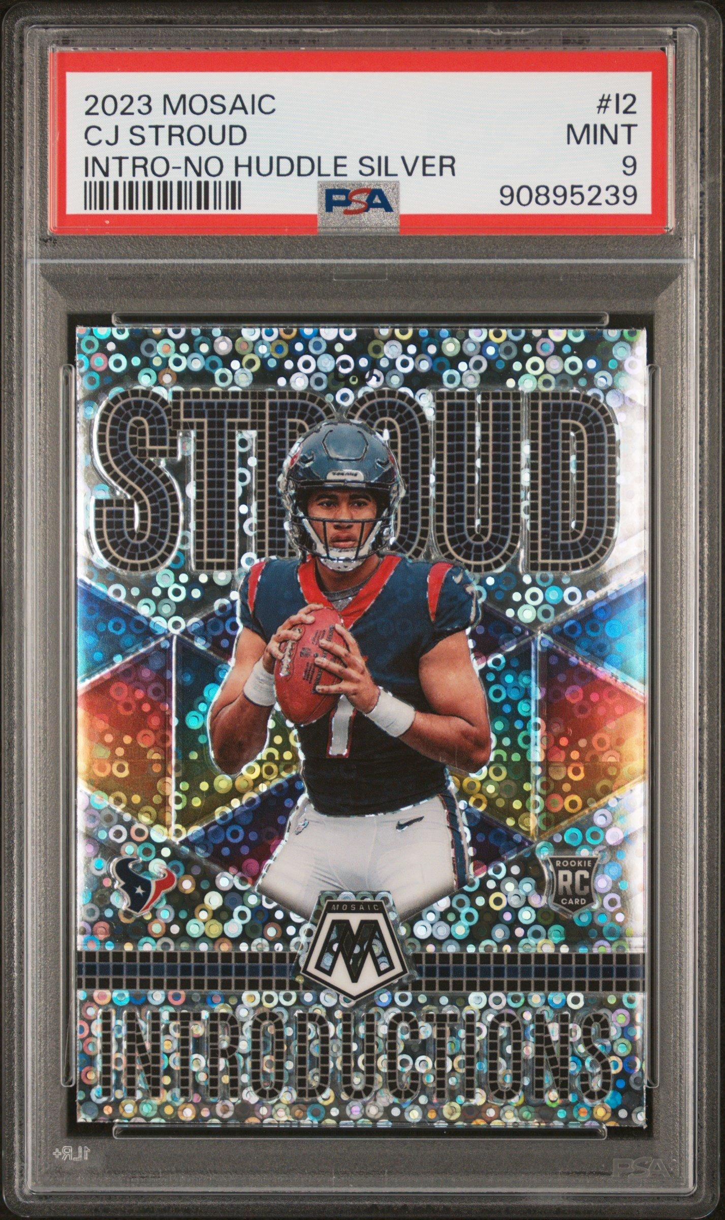 2023 Panini Mosaic Introductions I2 Cj Stroud PSA