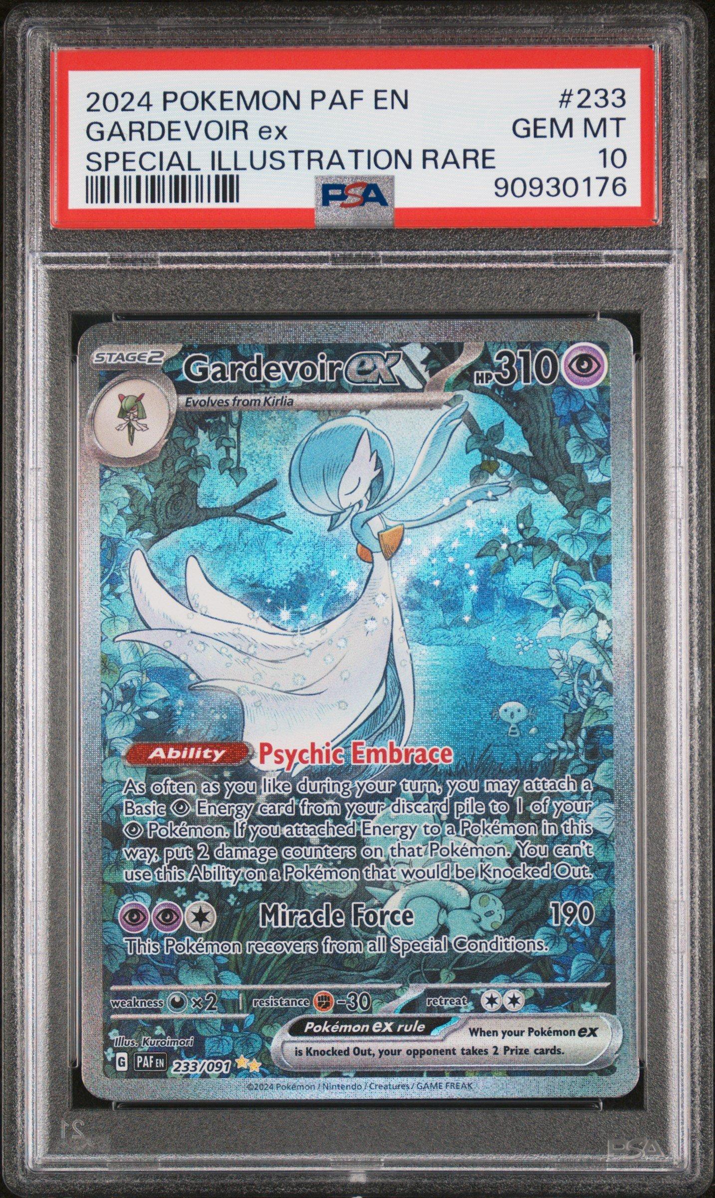 2024 Pokemon Paf En-paldean Fates 233 Gardevoir Ex PSA 10 | GameStop