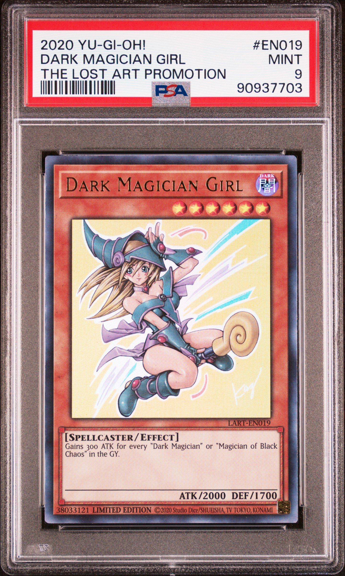 2020 Yu-gi-oh! The Lost Art Promotion En019 Dark Magician Girl PSA