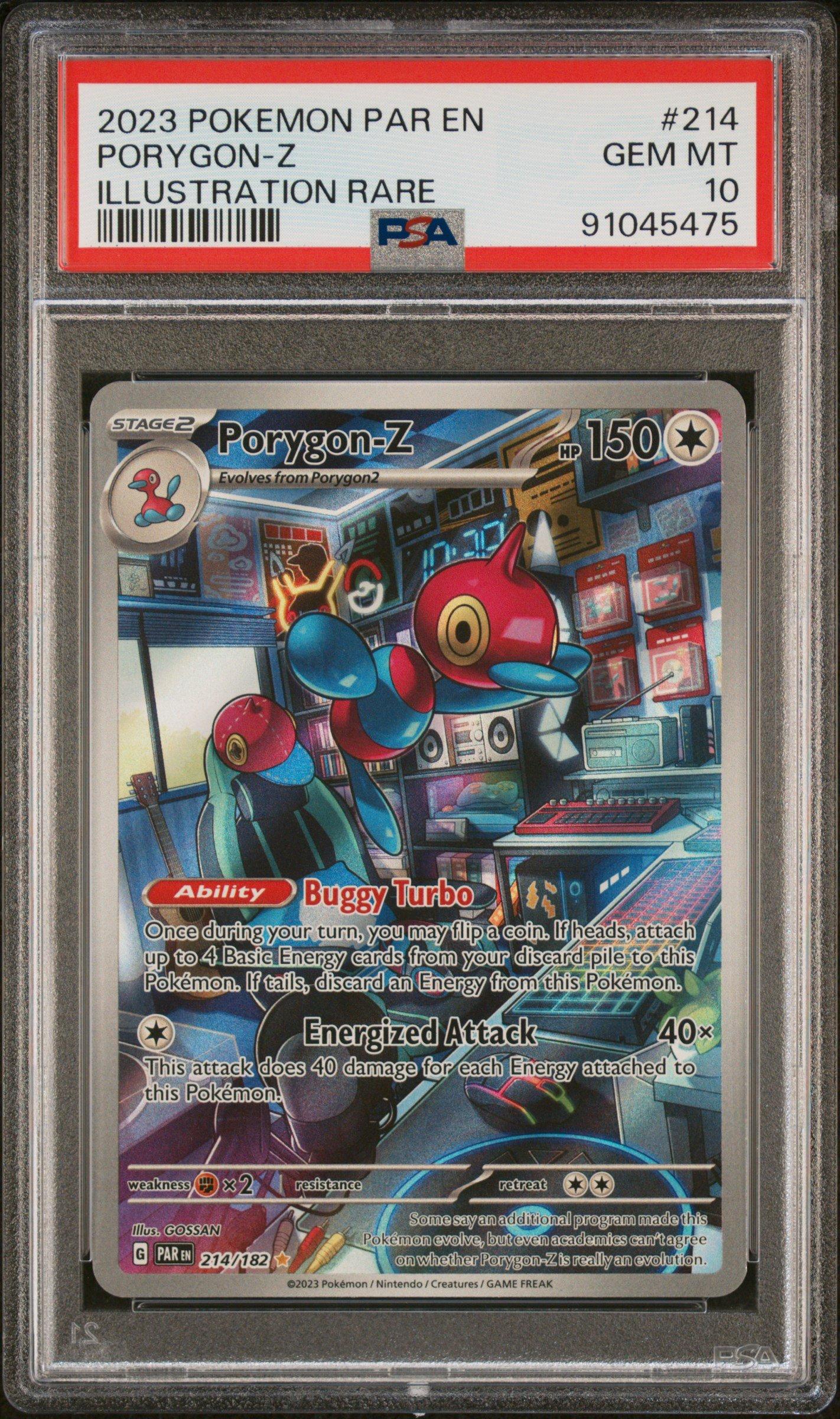 porygon z pokemon cards Porygon-Z 105a/147 PTCGO Code  Card Cavern Trading Cards, LLC Evolves from Porygon2 Type 2023 Pokemon Par En-paradox Rift