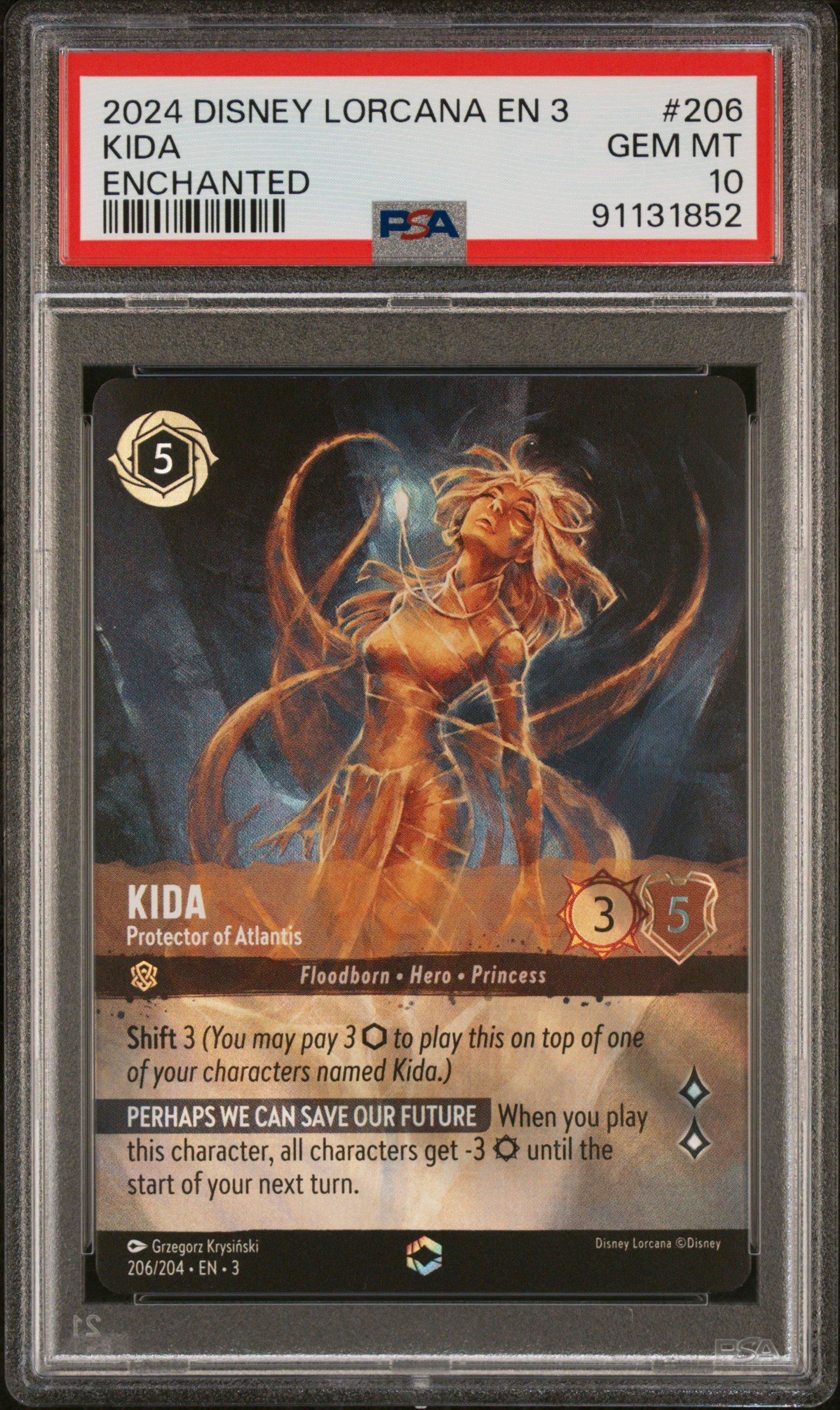 Disney Lorcana シア・カーン Enchanted PSA10 Lorcana Psa 10 | eBay