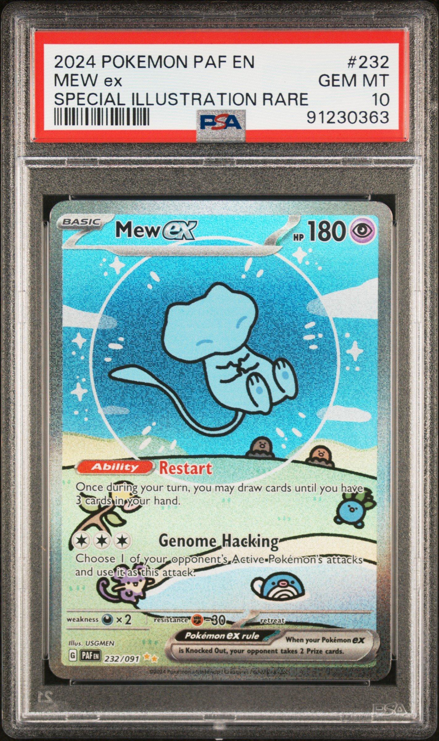 ミュウex Mew ex G PAF EN 232/091 SAR 海外 英語 ミュウex Mew ex G PAF EN 232/091 SAR 海外 英語 - メルカリ