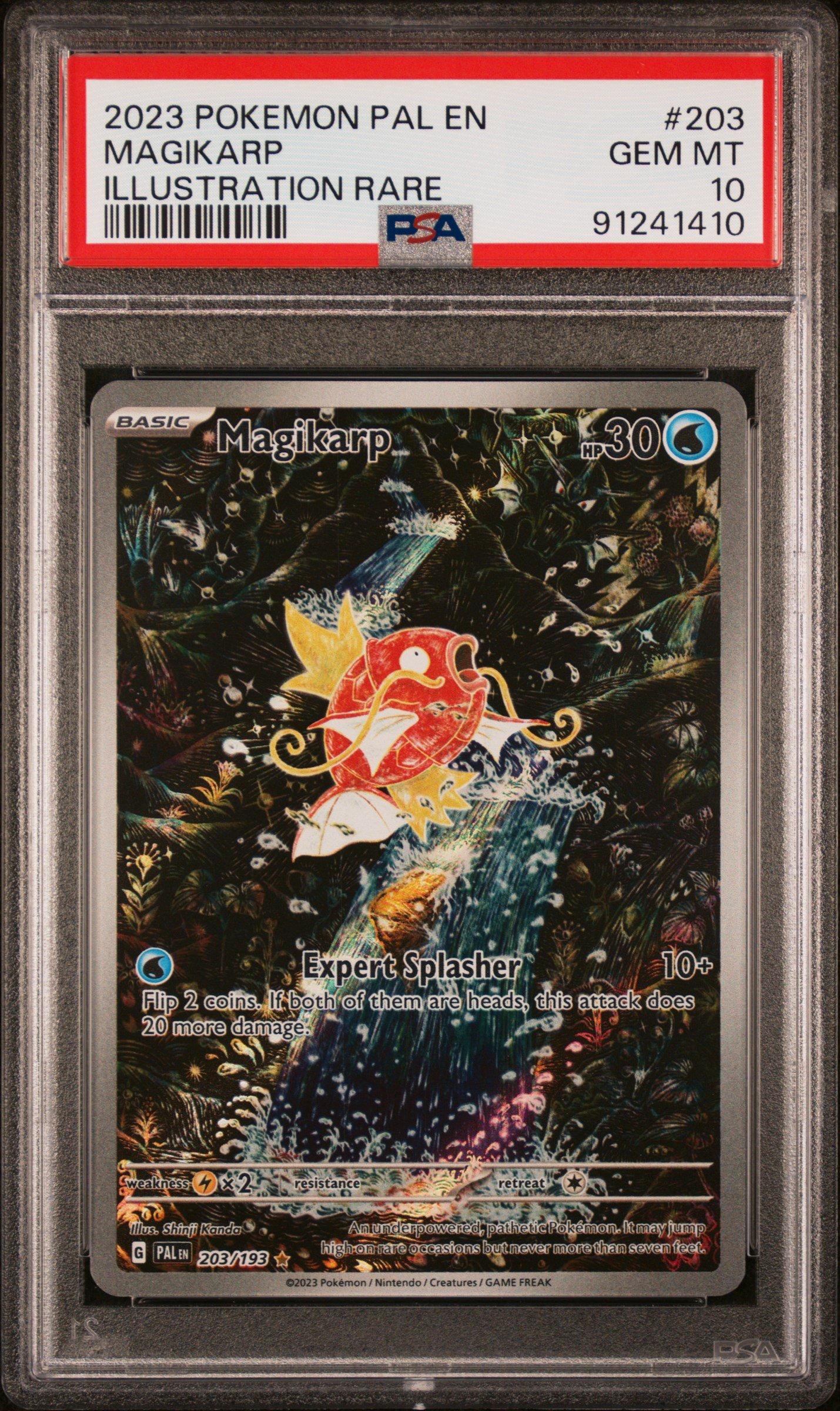 2023 Pokemon Pal En-paldea Evolved 203 Magikarp Illustration Rare