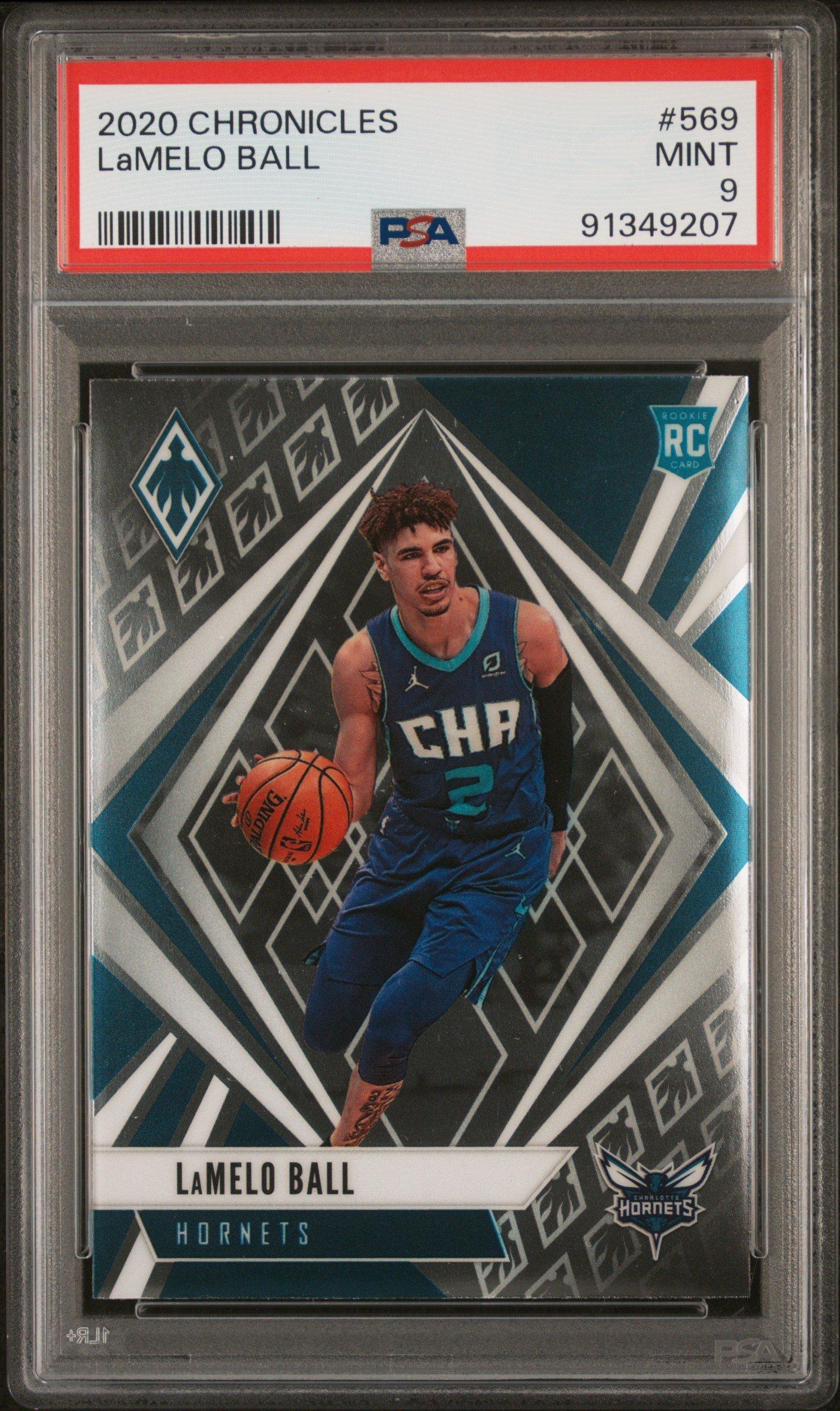 2020 Panini Chronicles 569 Lamelo Ball PSA 9