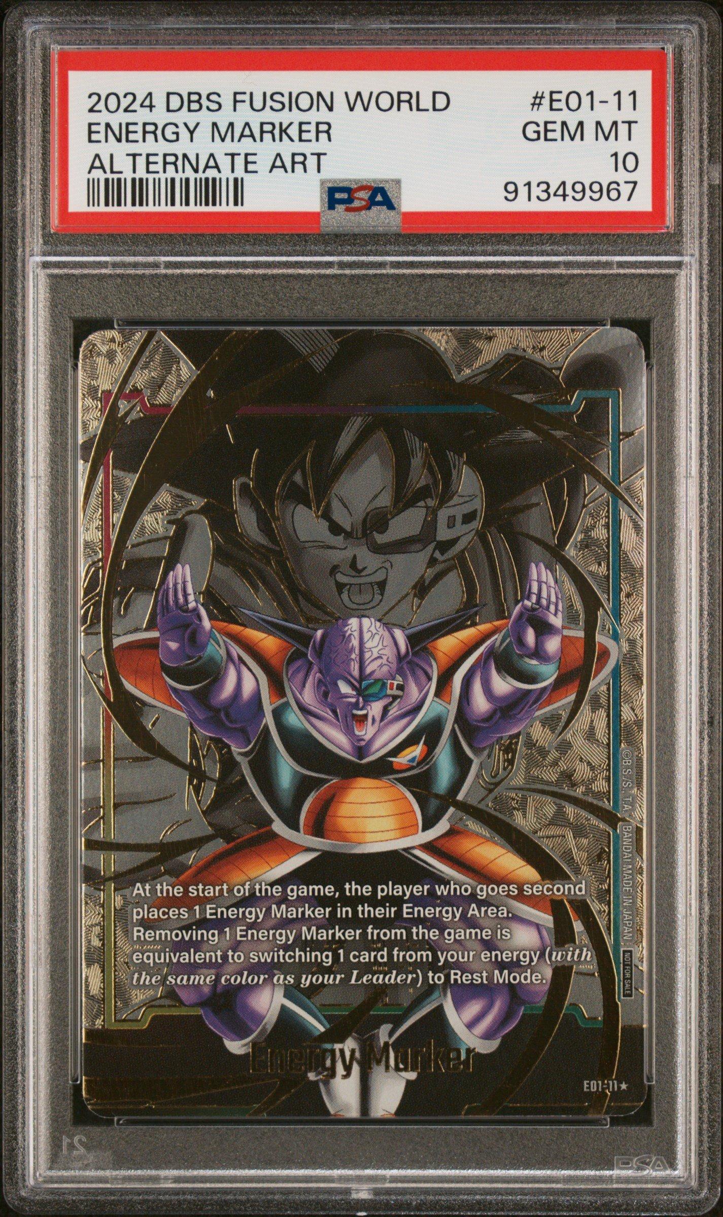 2024 Dragon Ball Super Card Game Fusion World Energy Marker Pack