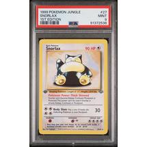 1999 Pokemon Jungle 27 Snorlax PSA 9